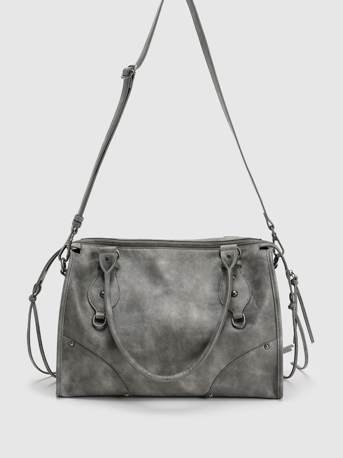 19003-faux-leather-string-detail-shoulder-bags-2.webp Faux Leather String Detail Shoulder Bags