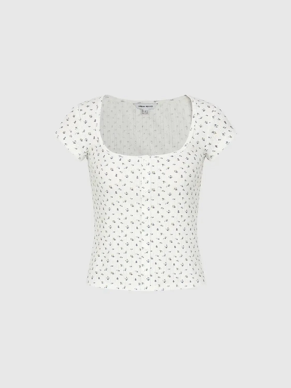 19113-cotton-square-neck-printed-top-with-button-detail-t-shirt-7.webp Cotton Square Neck Printed Top With Button Detail T Shirt