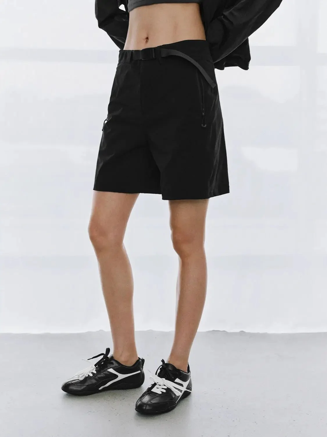 19118-elegant-everyday-slim-fit-belted-stretch-shorts-3.webp Elegant Everyday Slim Fit Belted Stretch Shorts