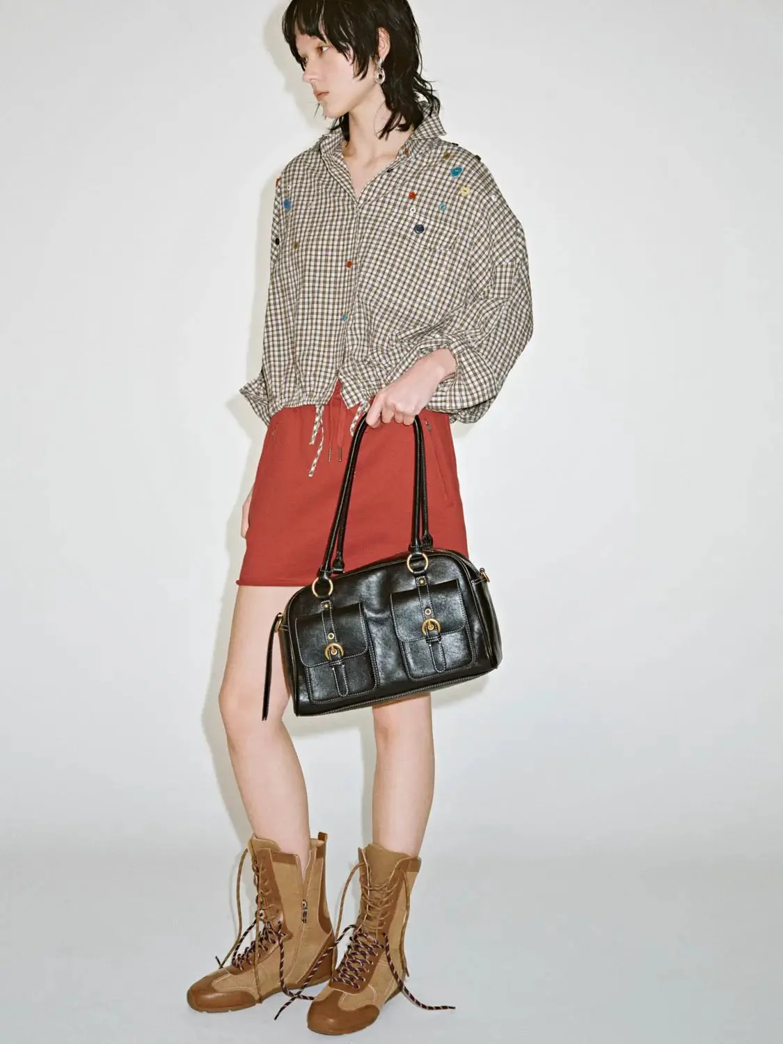 19175-cotton-drawstring-slim-straight-mini-skirts-6.webp Cotton Drawstring Slim Straight Mini Skirts