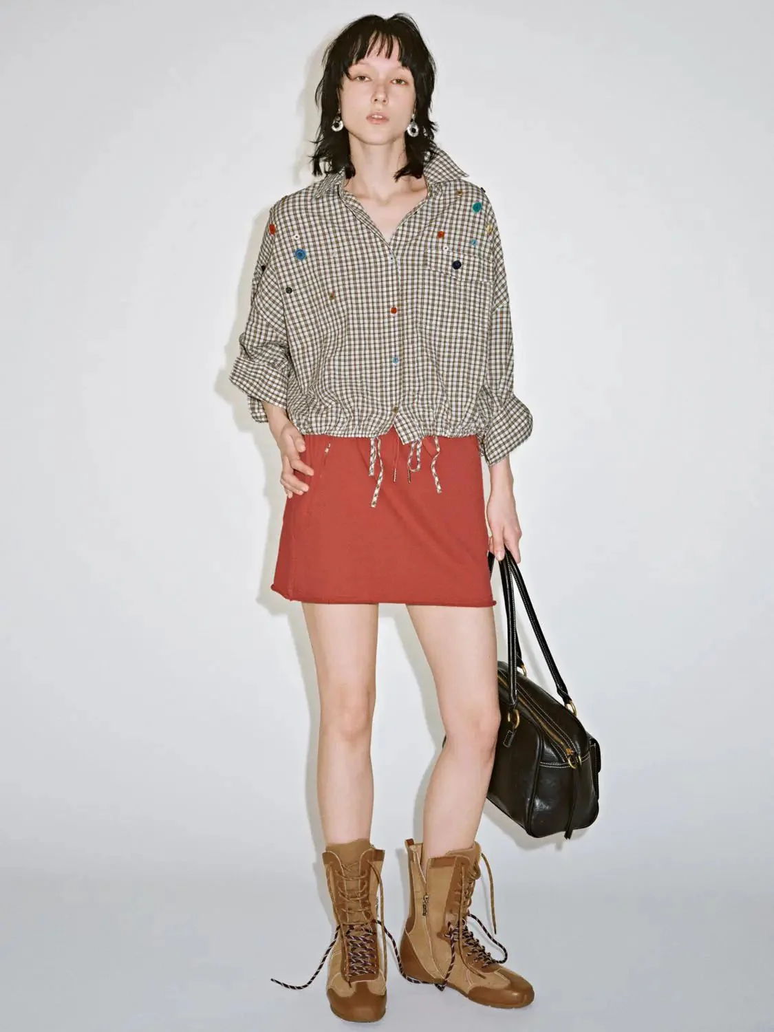 19175-cotton-drawstring-slim-straight-mini-skirts-7.webp Cotton Drawstring Slim Straight Mini Skirts