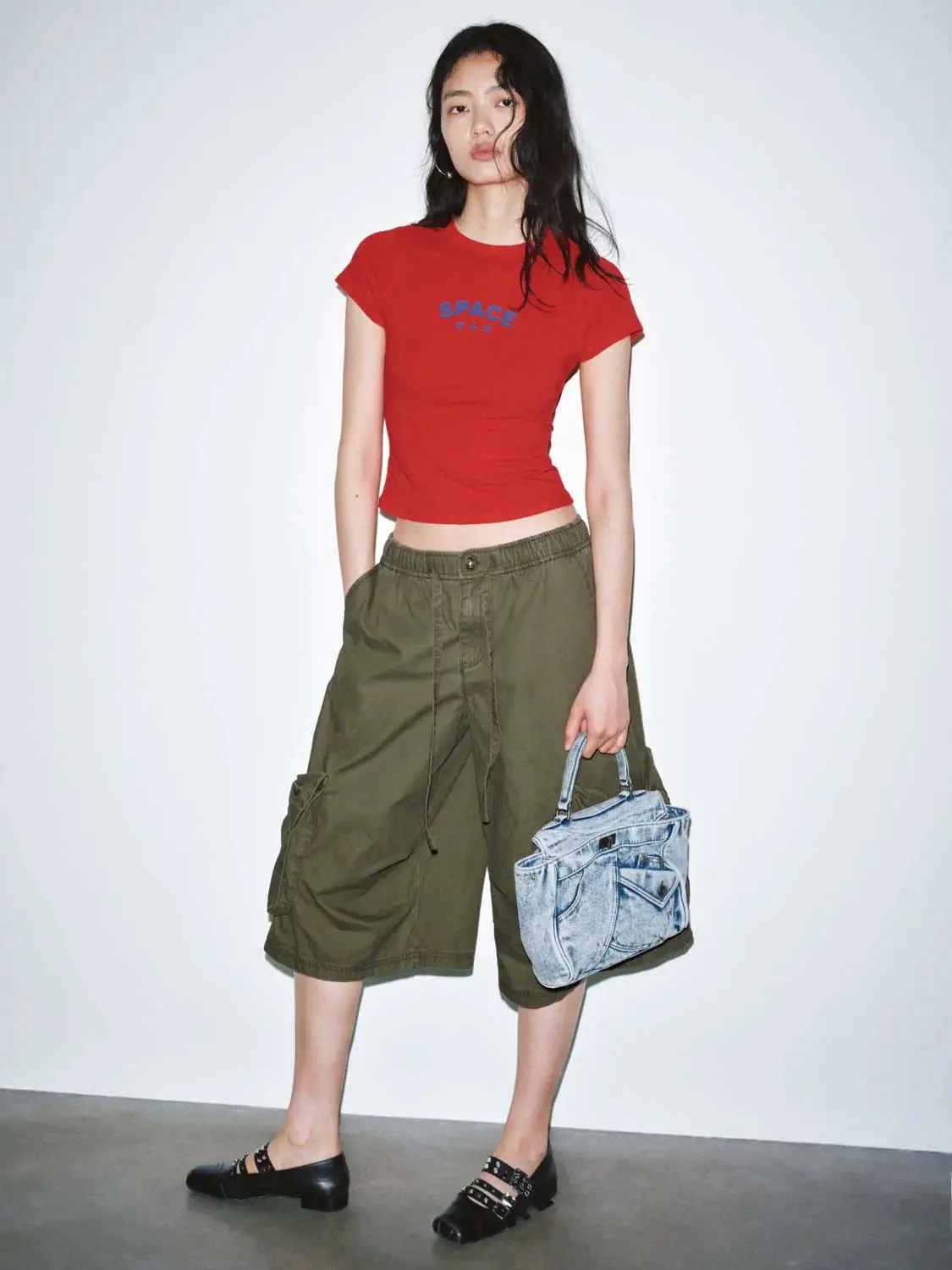 19239-cotton-patch-pocket-drawstring-wide-leg-cropped-pants-5.webp Cotton Patch Pocket Drawstring Wide Leg Cropped Pants