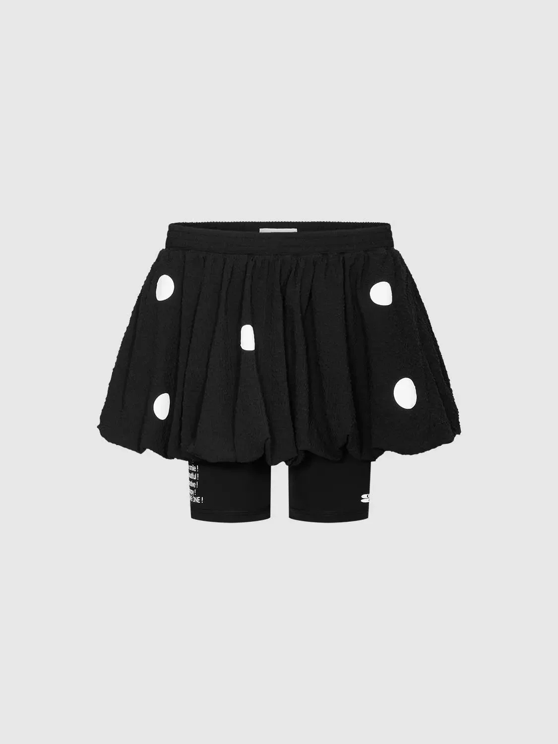 19379-polka-dot-balloon-a-line-modern-mini-skirt-2.webp Polka Dot Balloon A-Line Modern Mini Skirt