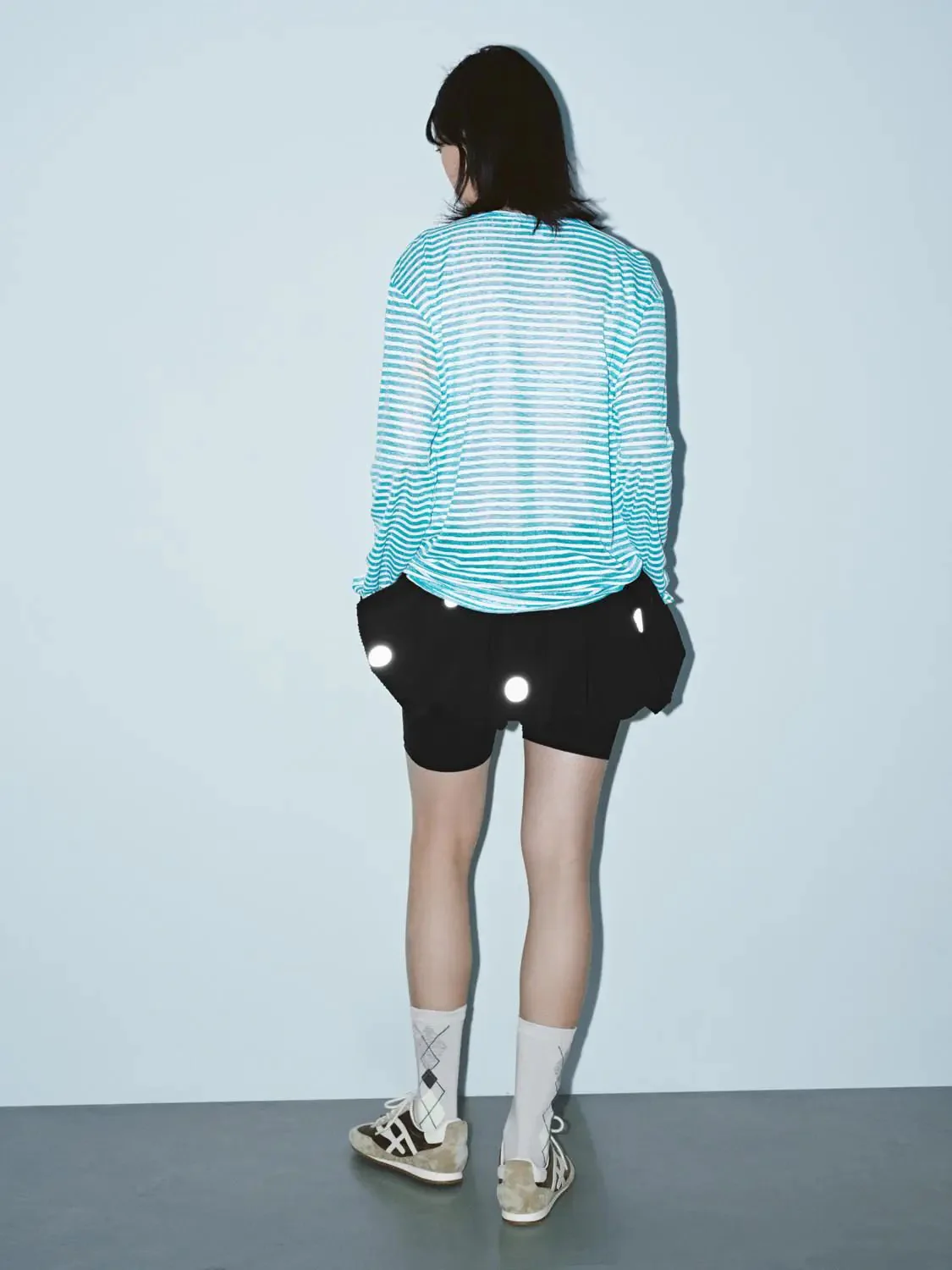 19379-polka-dot-balloon-a-line-modern-mini-skirt-4.webp Polka Dot Balloon A-Line Modern Mini Skirt