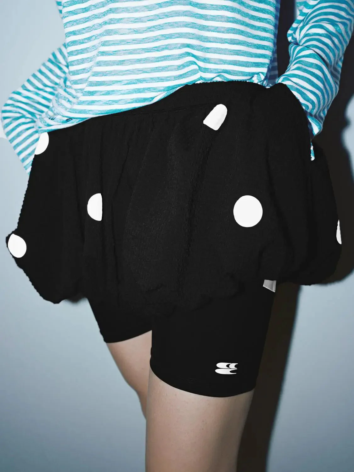 19379-polka-dot-balloon-a-line-modern-mini-skirt-5.webp Polka Dot Balloon A-Line Modern Mini Skirt