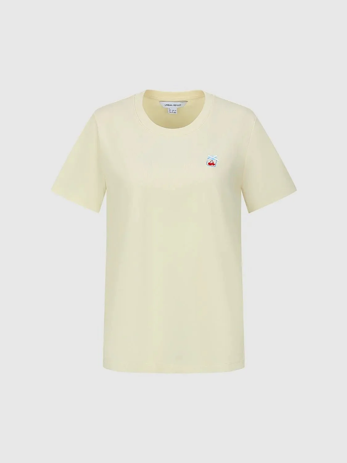 19430-casual-cotton-crew-neck-bow-detail-t-shirt-7.webp Casual Cotton Crew Neck Bow Detail T Shirt