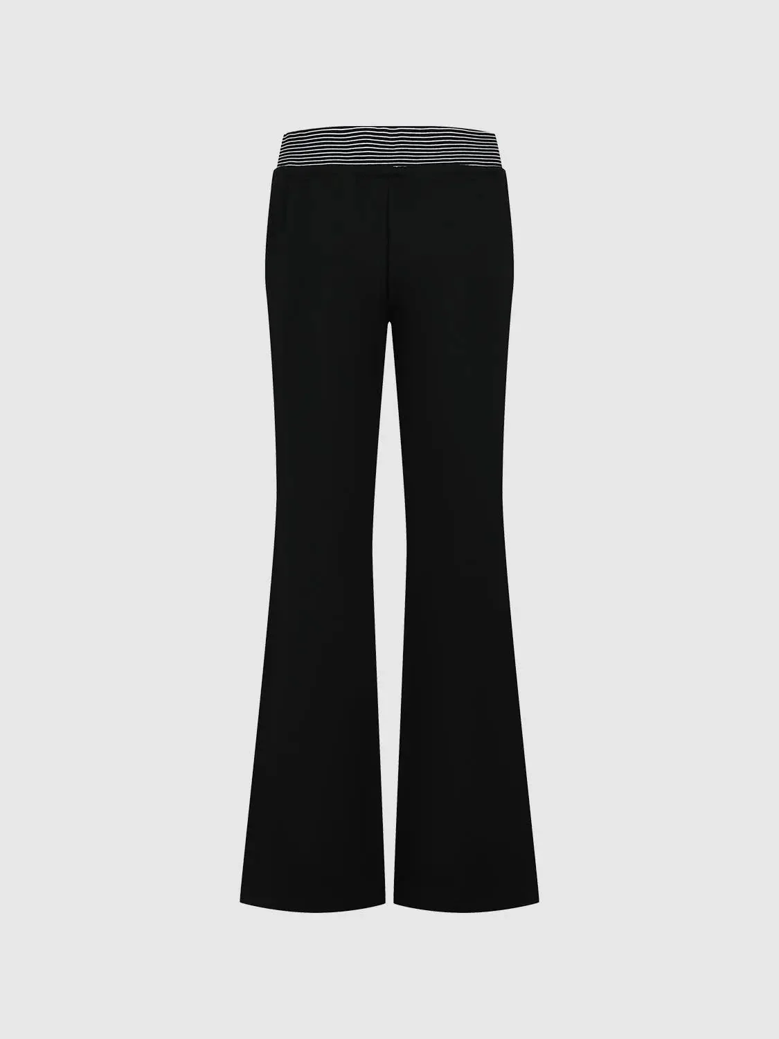 19447-contrast-trim-cotton-drawstring-pull-on-straight-leg-pants-2.webp Contrast Trim Cotton Drawstring Pull On Straight Leg Pants