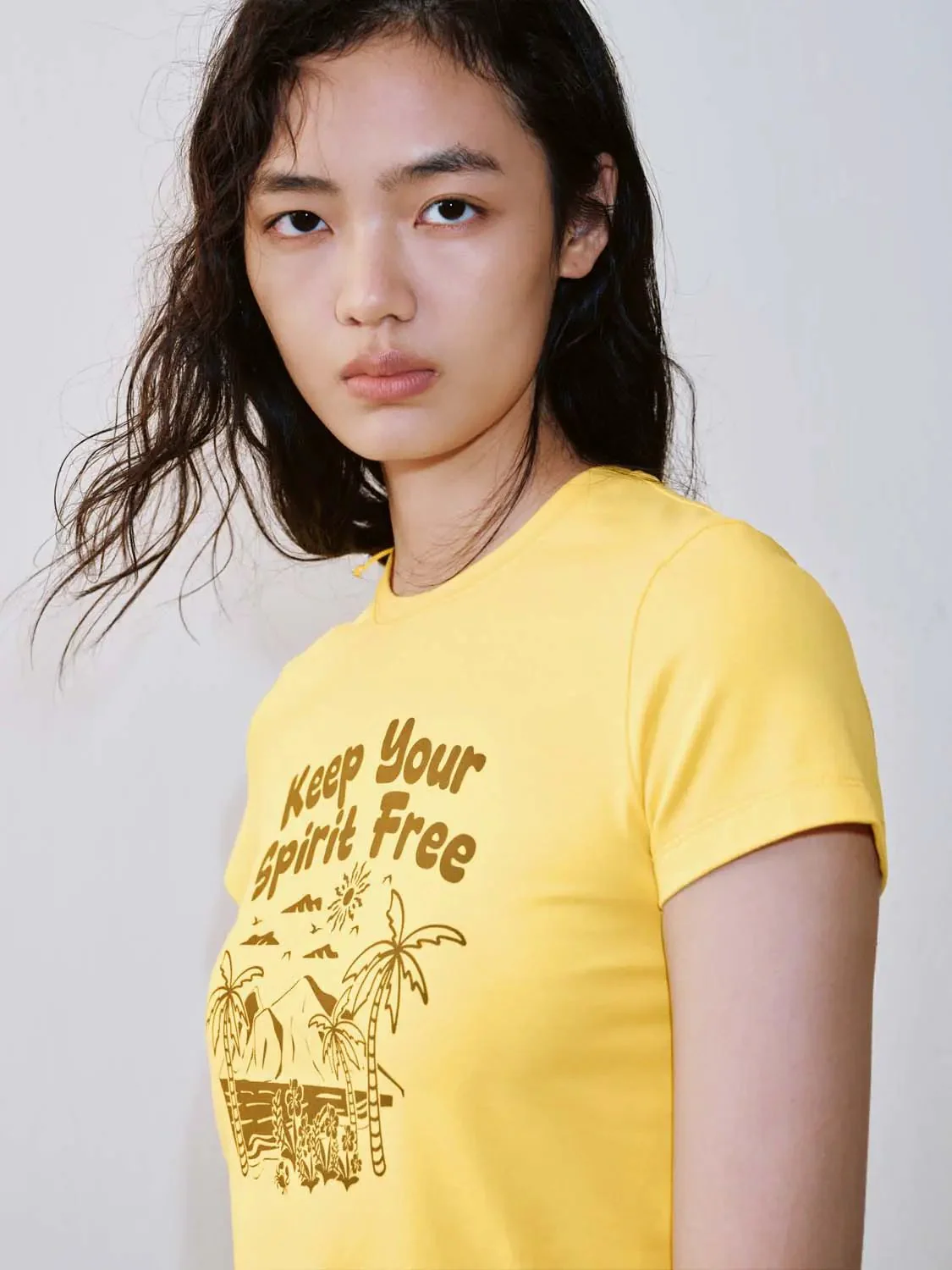 19492-cotton-blend-keep-your-spirit-free-t-shirt-3.webp Cotton Blend Keep Your Spirit Free T Shirt