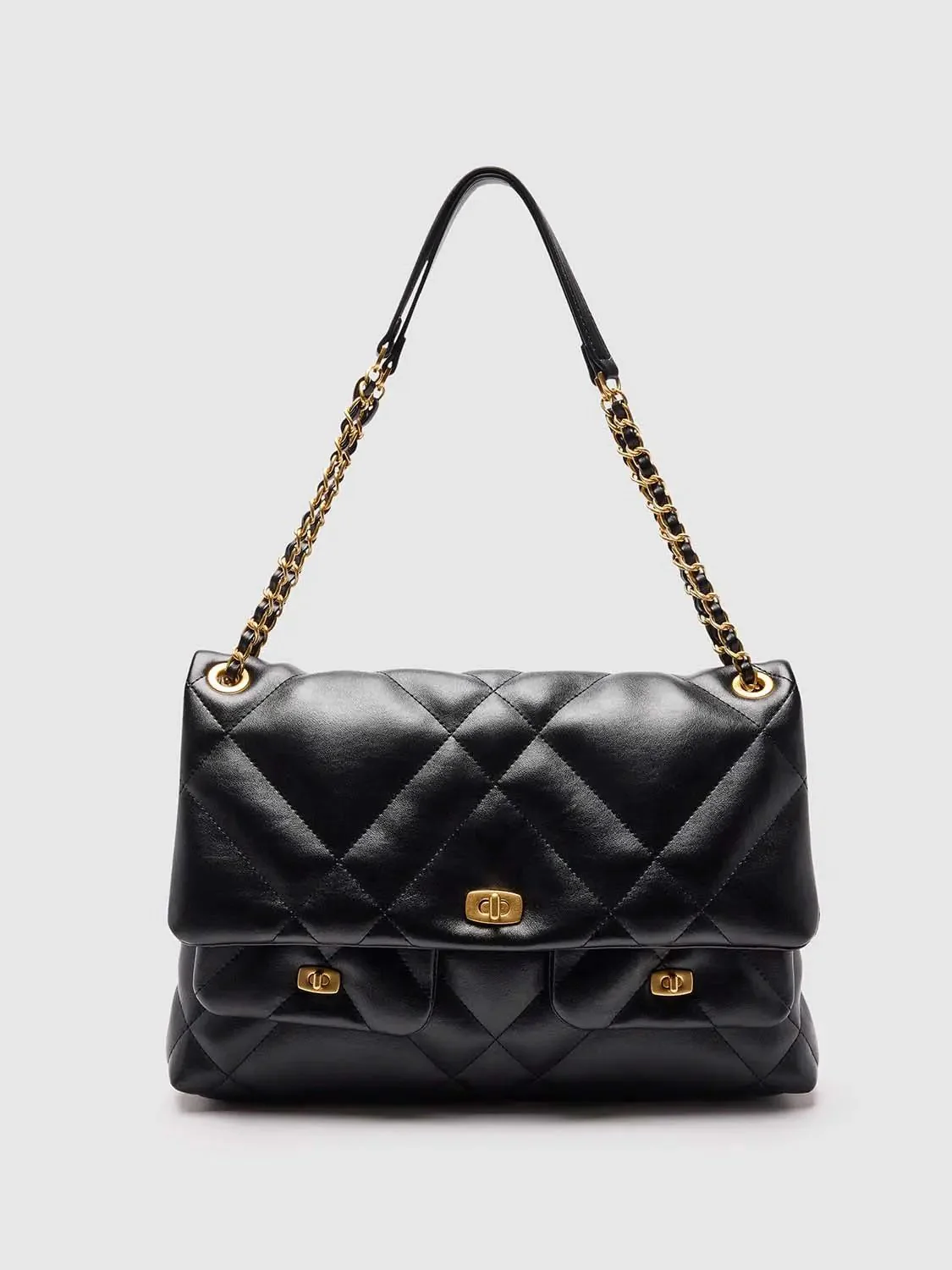 19542-diamond-quilted-chain-luxe-gold-tone-hardware-shoulder-bag-9.webp Diamond Quilted Chain Luxe Gold Tone Hardware Shoulder Bag