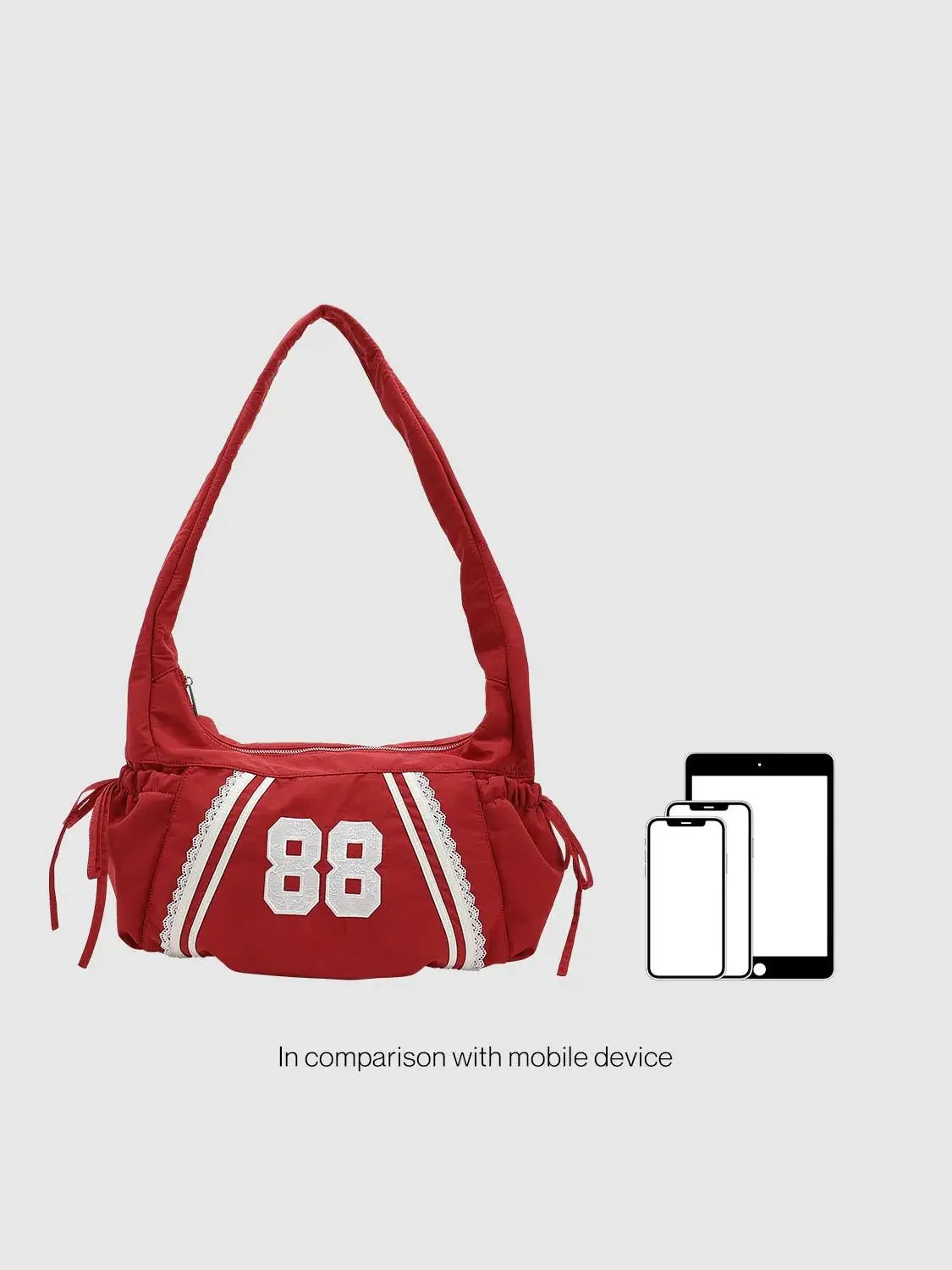 19543-88-lace-trim-red-textile-sporty-crossbody-bag-7.webp 88 Lace Trim Red Textile Sporty Crossbody Bag