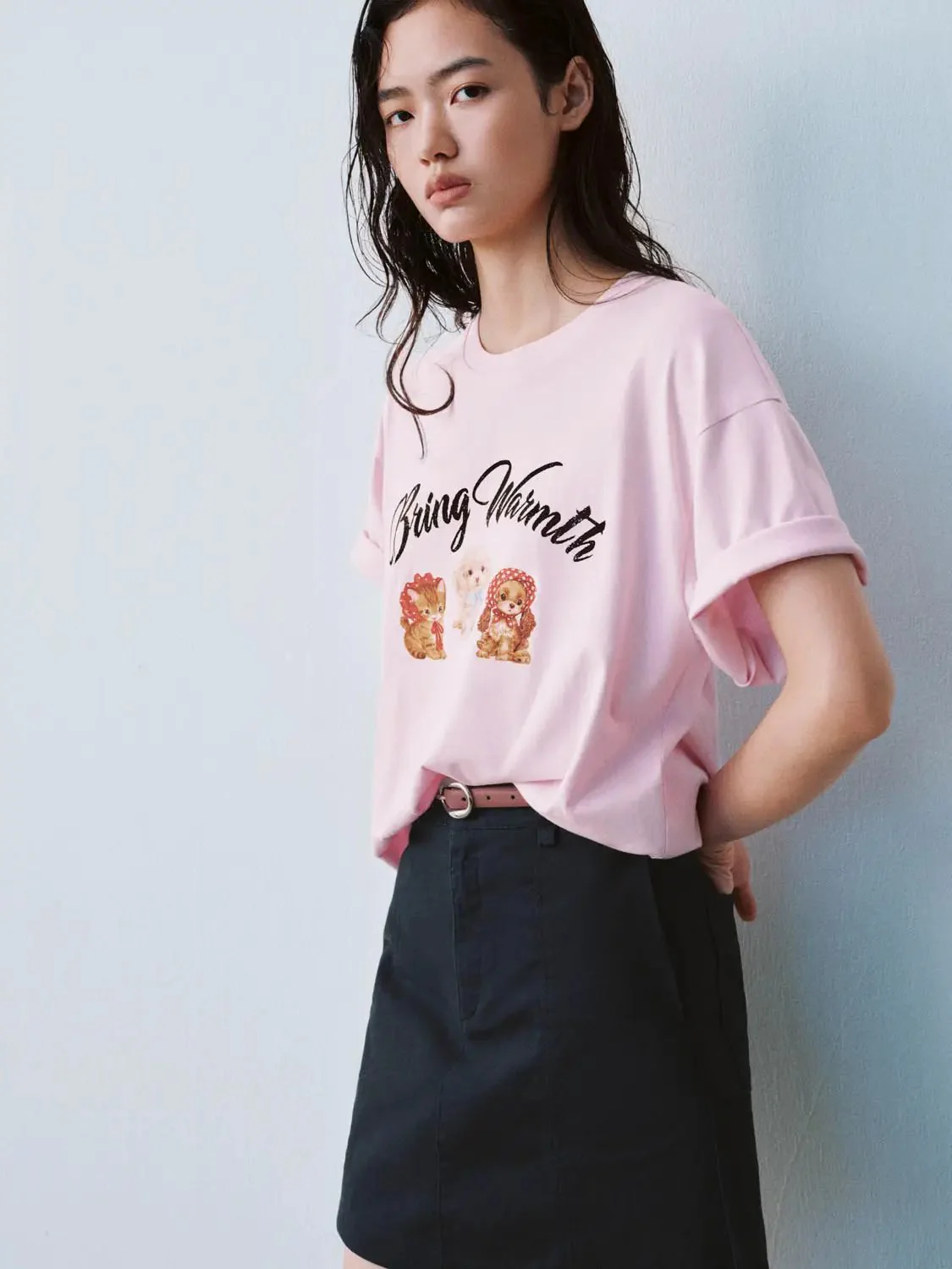 19565-pink-cotton-being-warmth-print-cozy-t-shirt-2.webp Pink Cotton Being Warmth Print Cozy T Shirt
