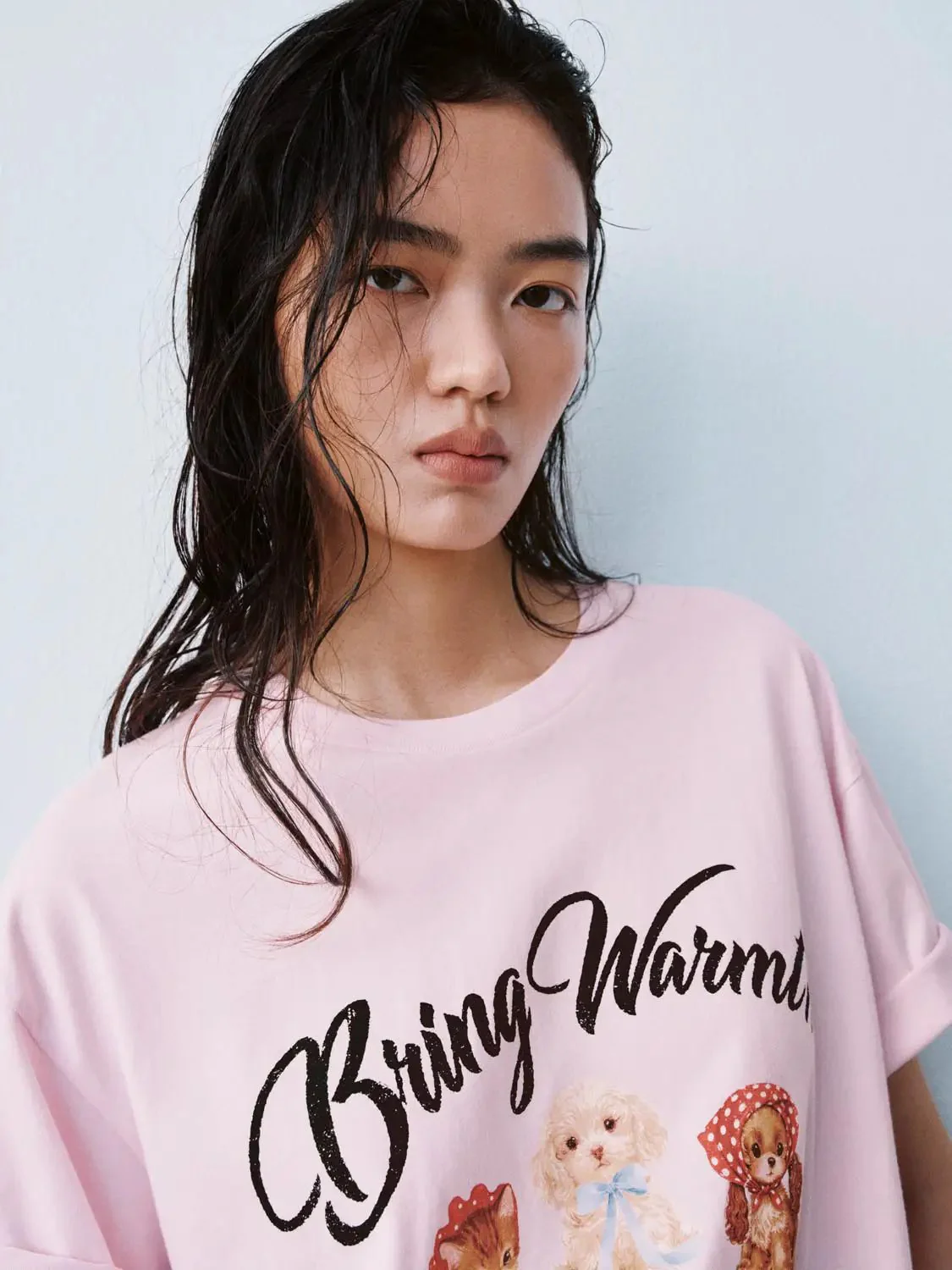 19565-pink-cotton-being-warmth-print-cozy-t-shirt-3.webp Pink Cotton Being Warmth Print Cozy T Shirt