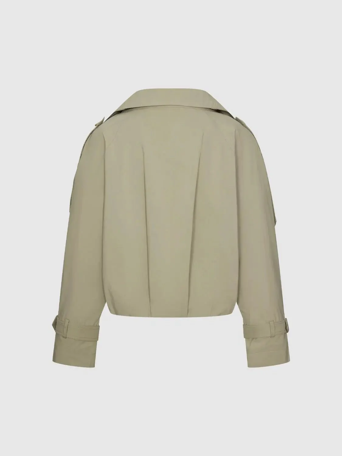 Large Collar Double Breasted Jackets