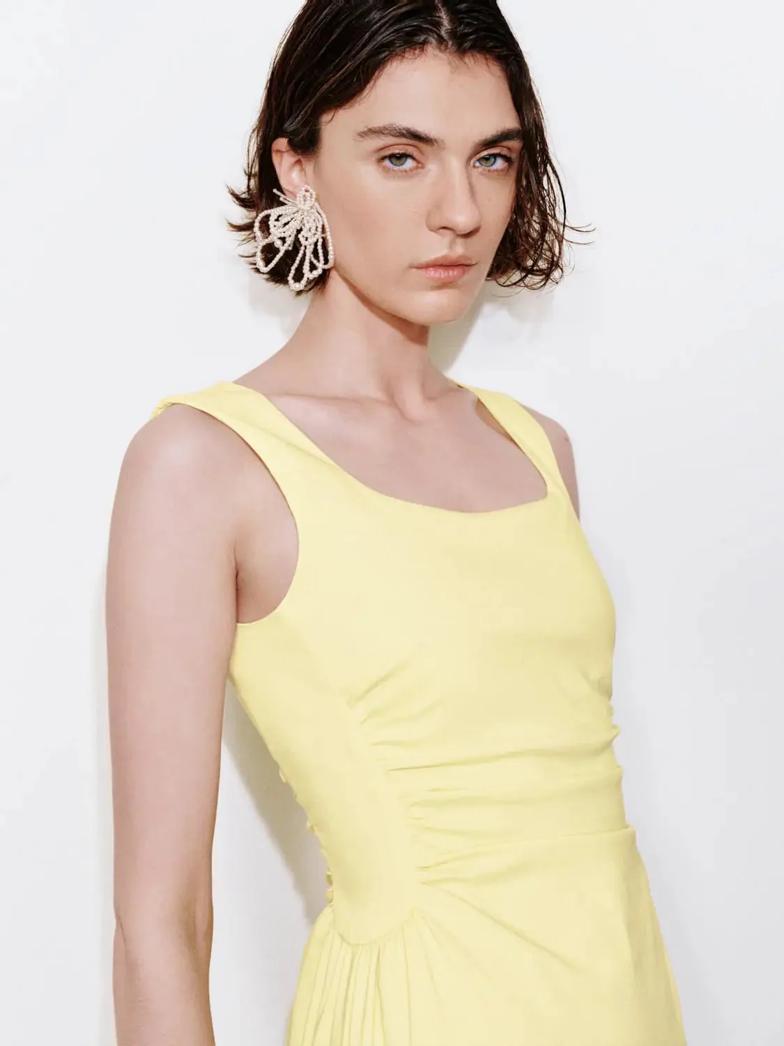 197-viscose-blend-u-neck-ruched-waist-a-line-midi-dresses-19.webp Viscose Blend U-Neck Ruched Waist A-Line Midi Dresses