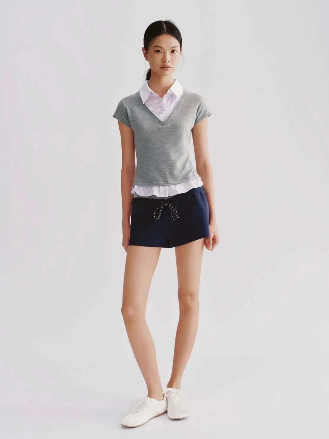 19736-two-in-one-knit-polo-neck-layered-cotton-blend-shirt-4.webp Two In One Knit Polo Neck Layered Cotton Blend Shirt