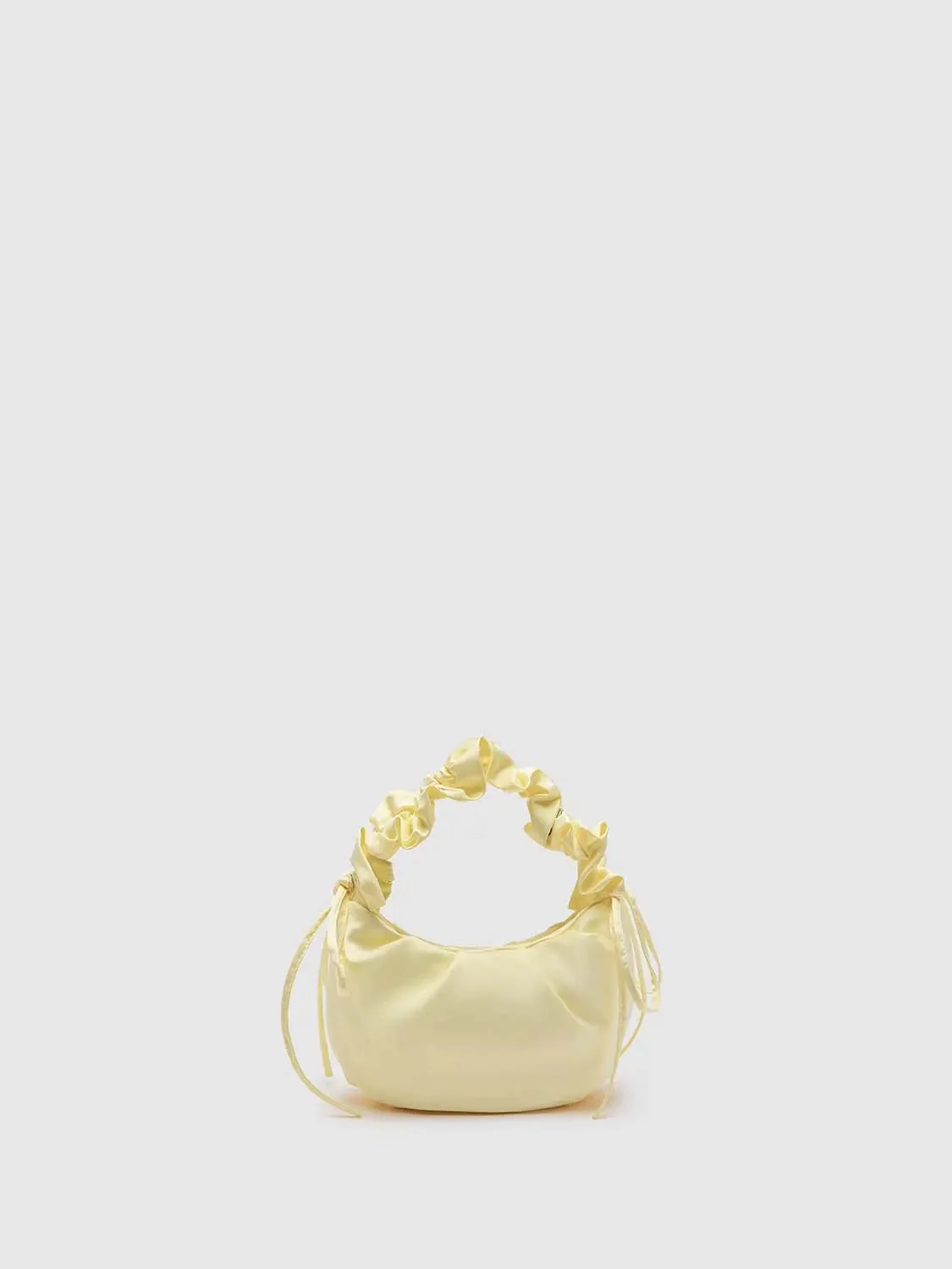 Drawstring Crescent Shoulder Bags