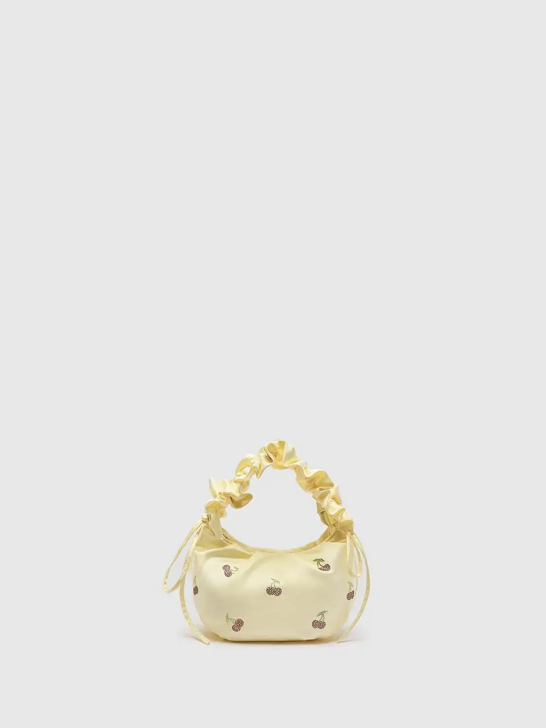 Drawstring Crescent Shoulder Bags