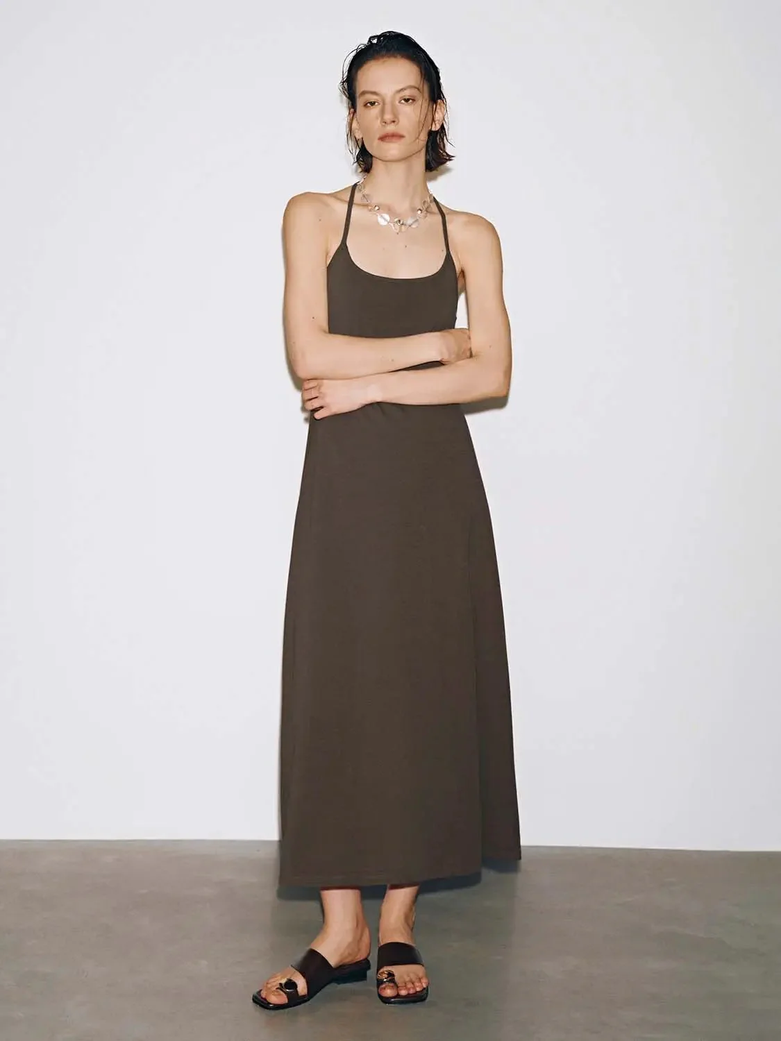 19833-lightweight-cotton-blend-strappy-maxi-dresses-9.webp Lightweight Cotton Blend Strappy Maxi Dresses