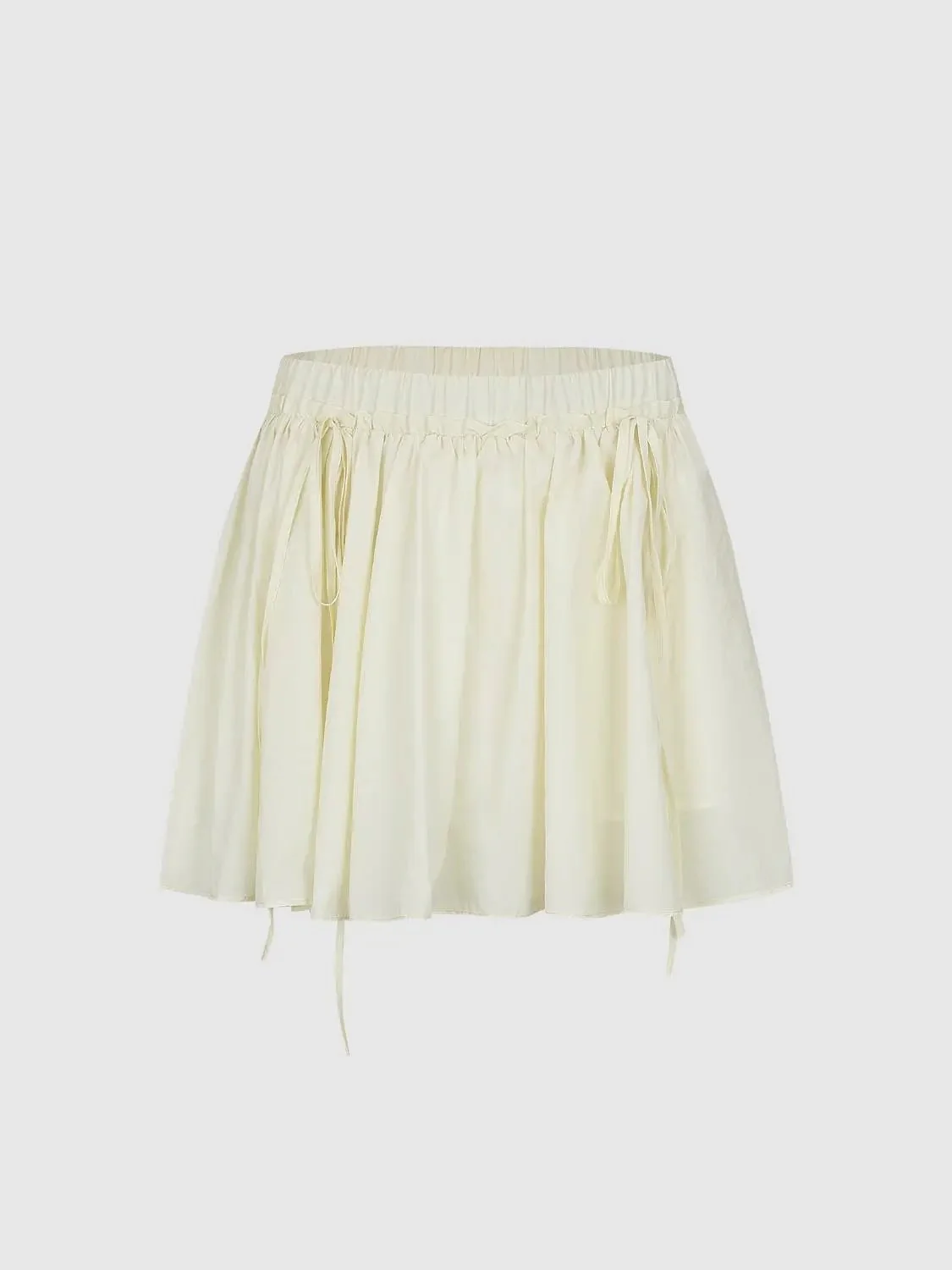 19865-string-detail-pull-on-mini-skirts-2.webp String Detail Pull On Mini Skirts