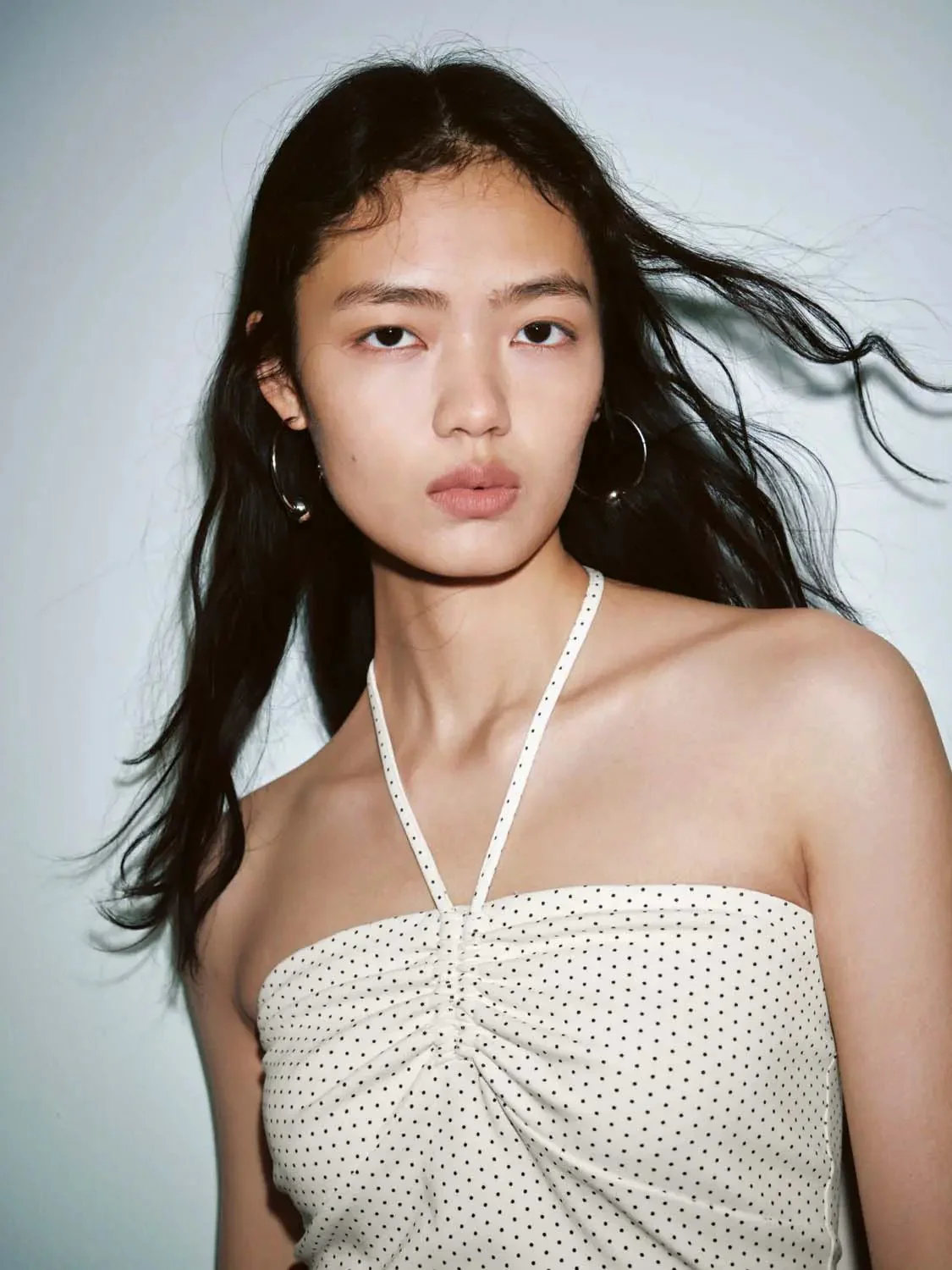 19954-white-polka-dot-tie-detail-skinny-fit-bandeau-3.webp White Polka Dot Tie Detail Skinny Fit Bandeau