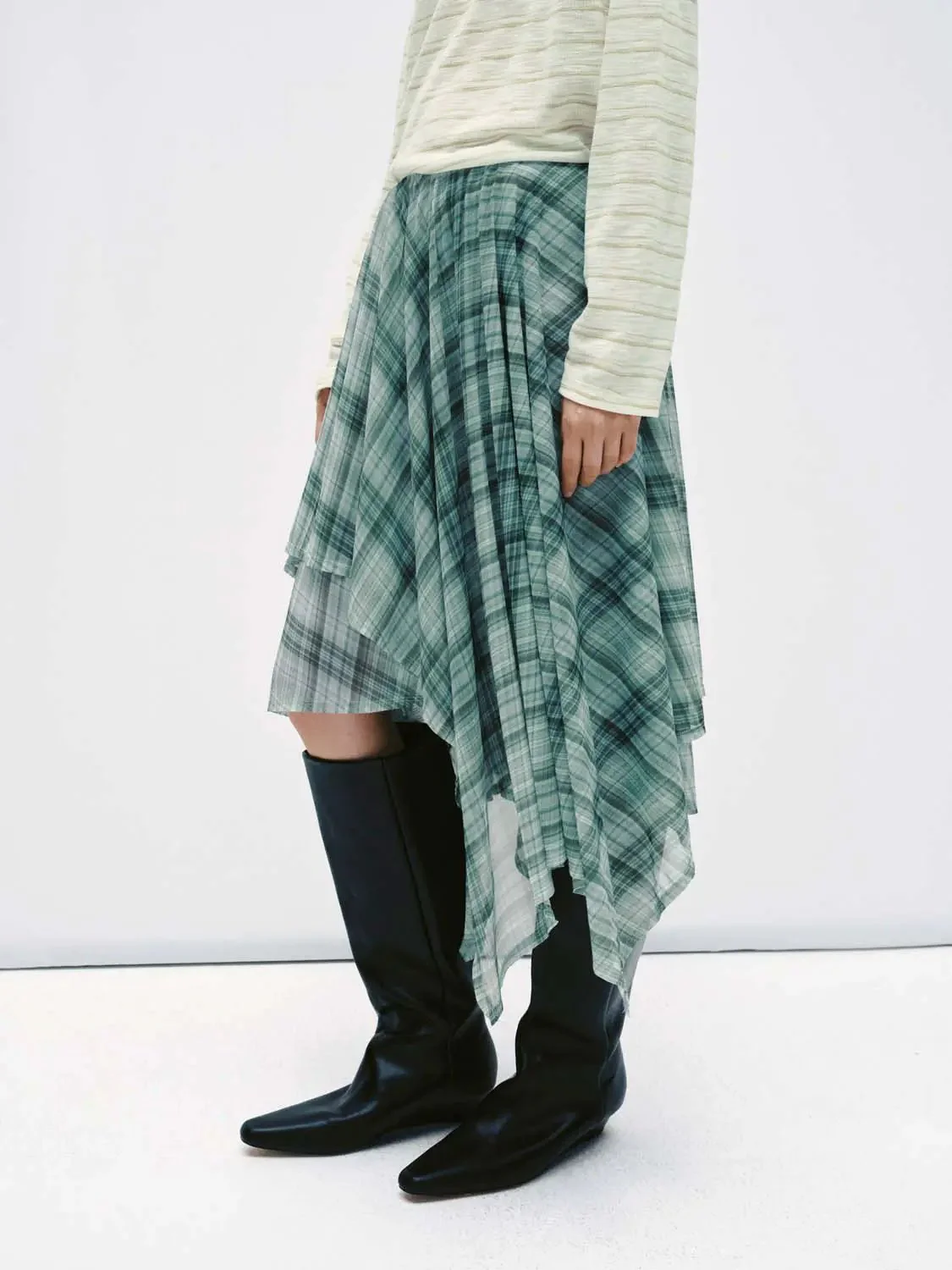 19987-asymmetric-check-stretch-fabric-a-line-midi-skirt-3.webp Asymmetric Check Stretch Fabric A Line Midi Skirt
