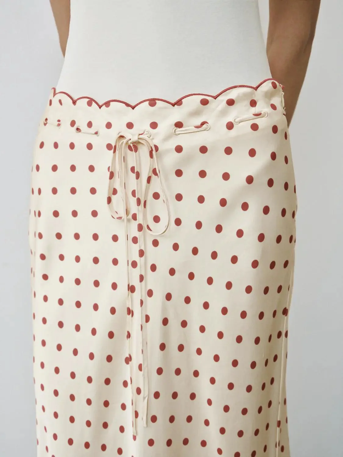 20000-polka-dotted-drawstring-fishtail-maxi-skirts-5.webp Polka Dotted Drawstring Fishtail Maxi Skirts