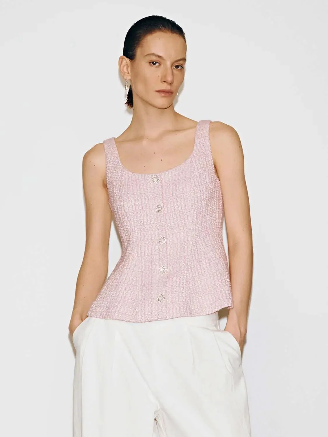 20007-button-detail-sleeveless-textured-knit-top-1.webp Button Detail Sleeveless Textured Knit Top