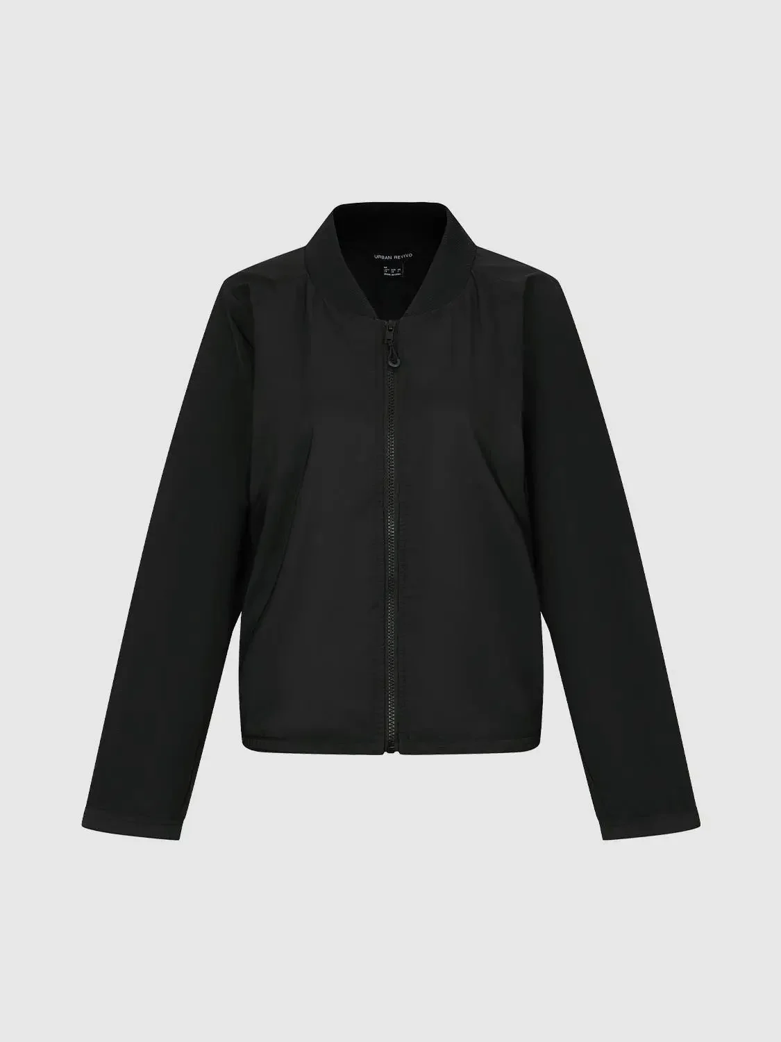 20030-v-neck-collarless-zip-up-jackets-7.webp V-Neck Collarless Zip-Up Jackets
