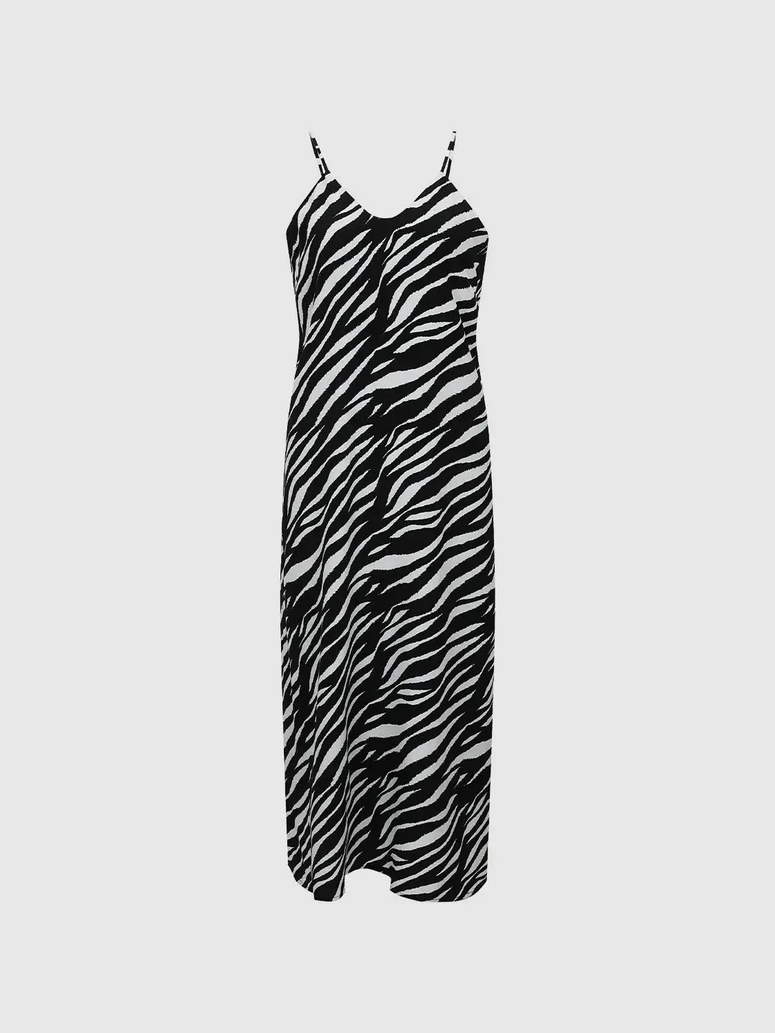 20049-elegant-zebra-print-viscose-strappy-midi-dress-1.webp Elegant Zebra Print Viscose Strappy Midi Dress