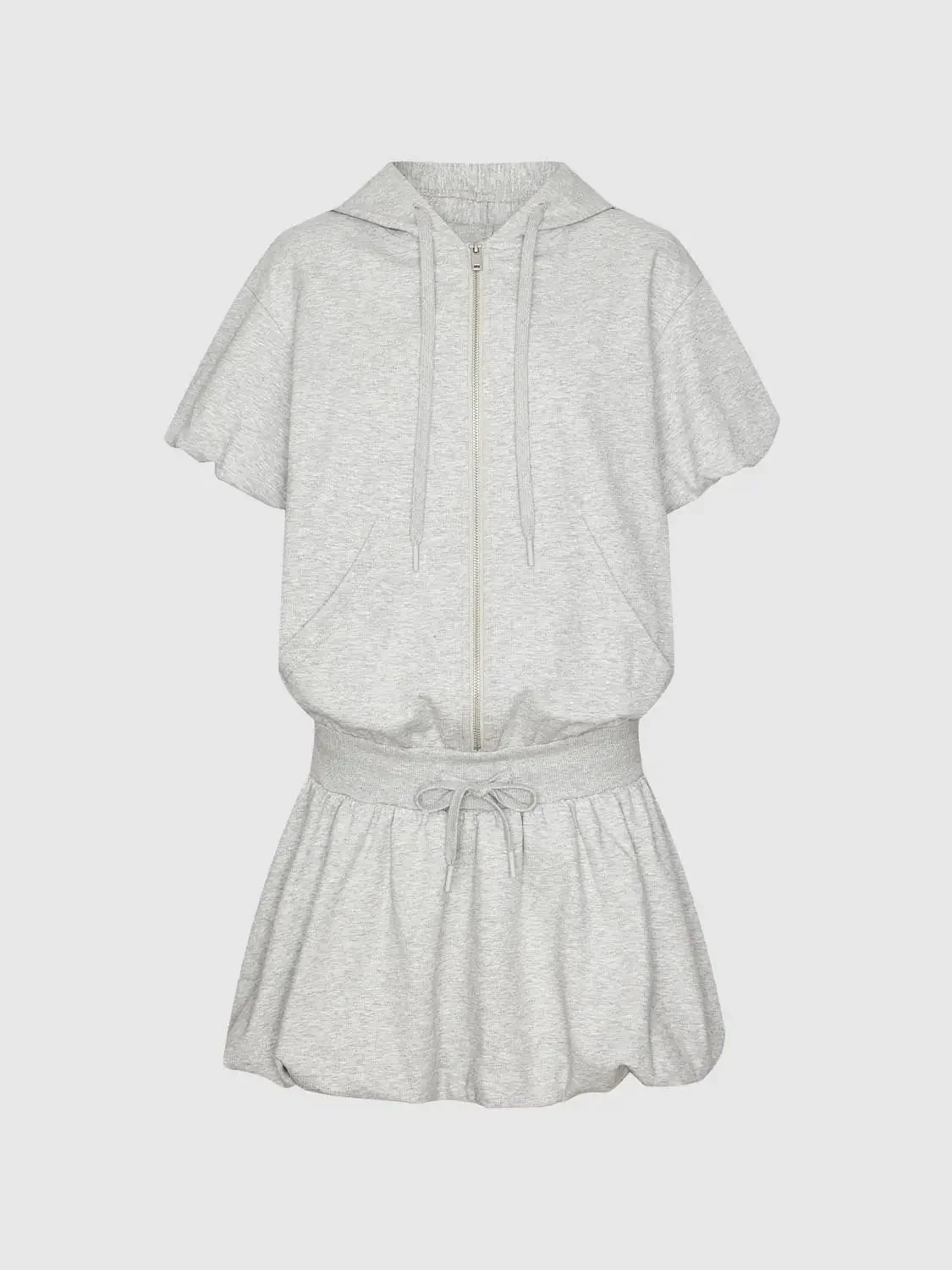 20168-cotton-blend-drawstring-hooded-balloon-hem-mini-dresses-7.webp Cotton Blend Drawstring Hooded Balloon Hem Mini Dresses