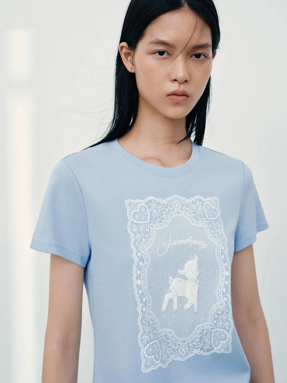 20186-soft-cotton-unicorn-lace-frame-print-t-shirt-3.webp Soft Cotton Unicorn Lace Frame Print T Shirt
