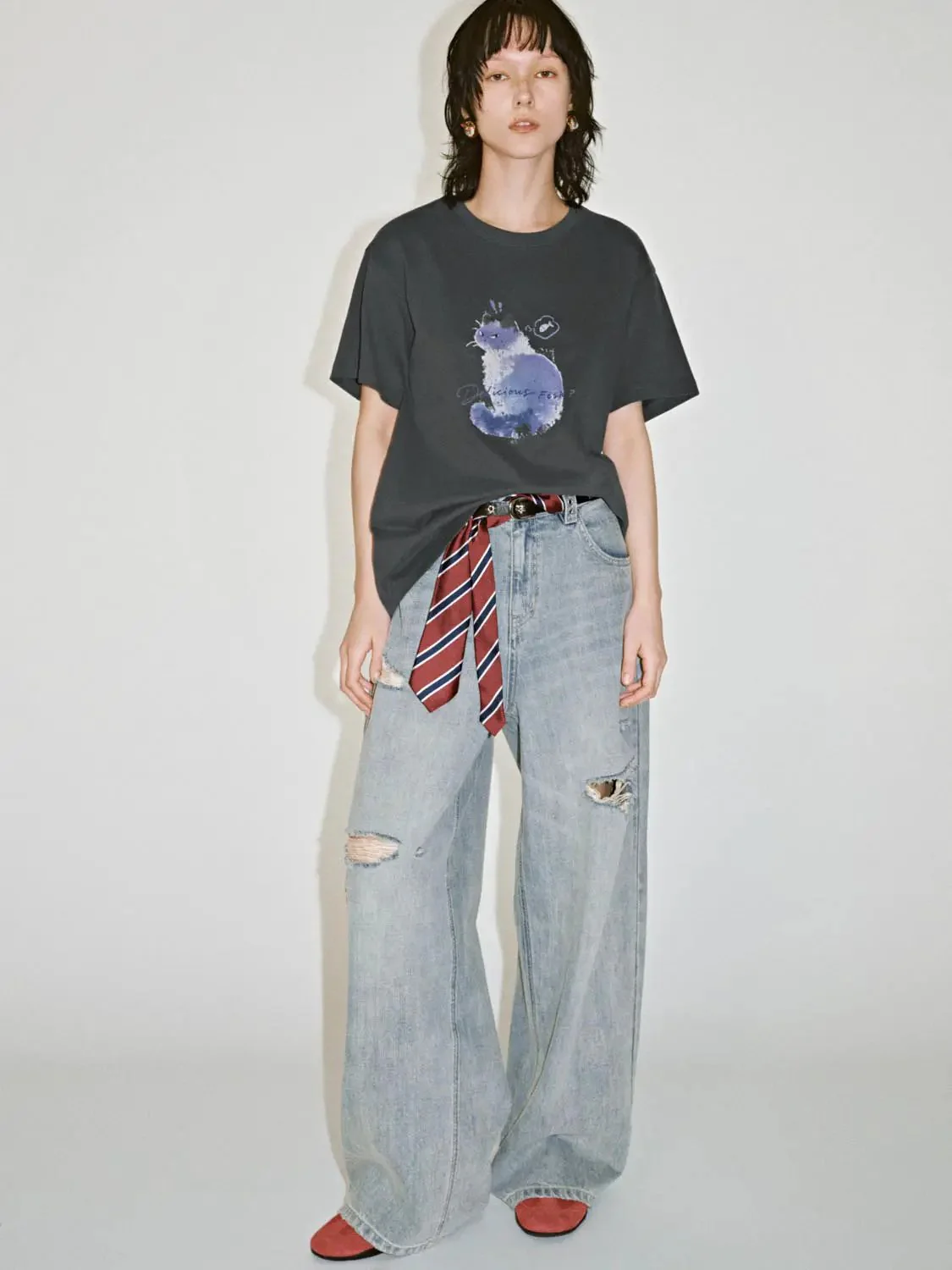 20211-cotton-cat-watercolor-t-shirt-4.webp Cotton Cat Watercolor T Shirt