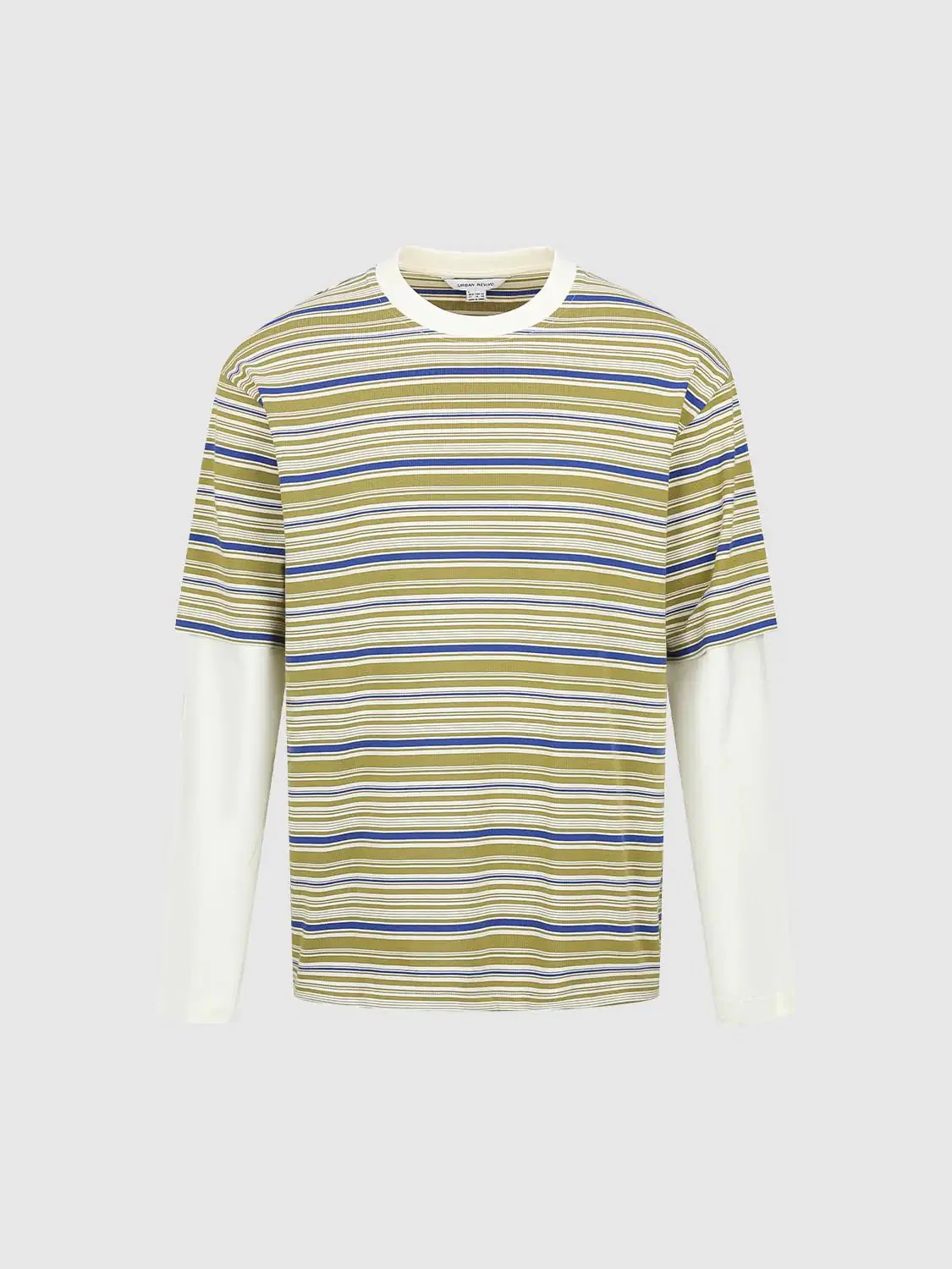 2027-2-in-1-contrast-striped-long-sleeve-t-shirt-7.webp 2 In 1 Contrast Striped Long Sleeve T Shirt