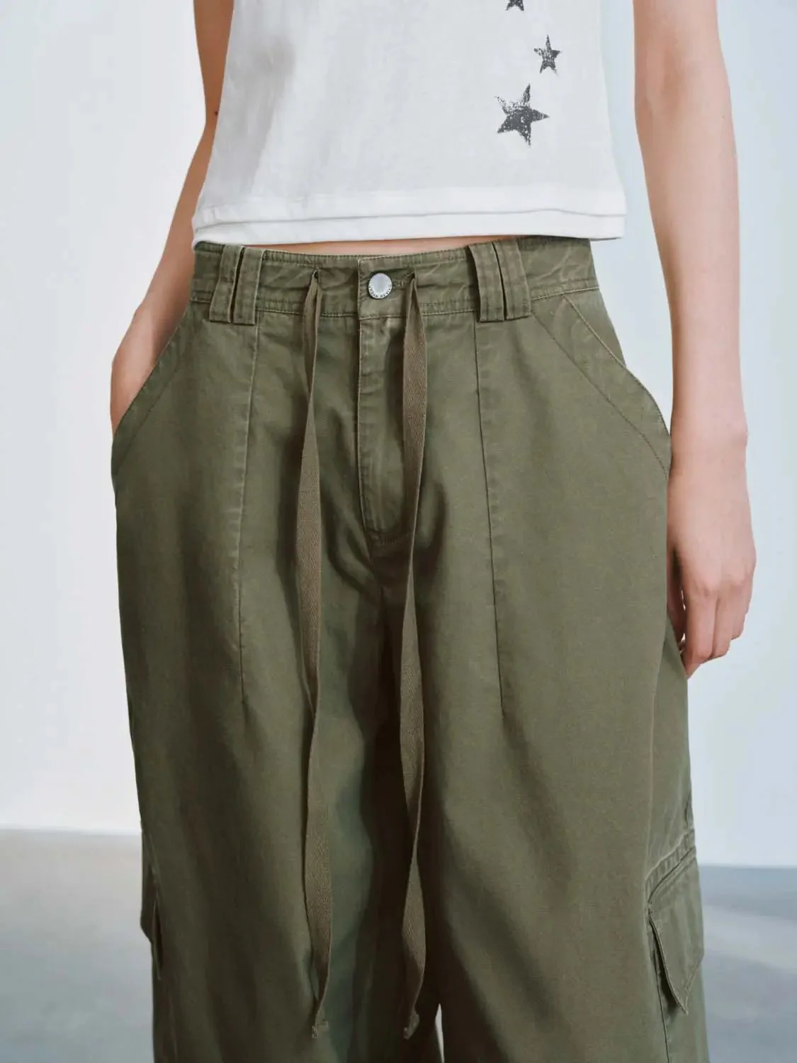 20292-cotton-drawstring-flap-pocket-cargo-pants-6.webp Cotton Drawstring Flap Pocket Cargo Pants