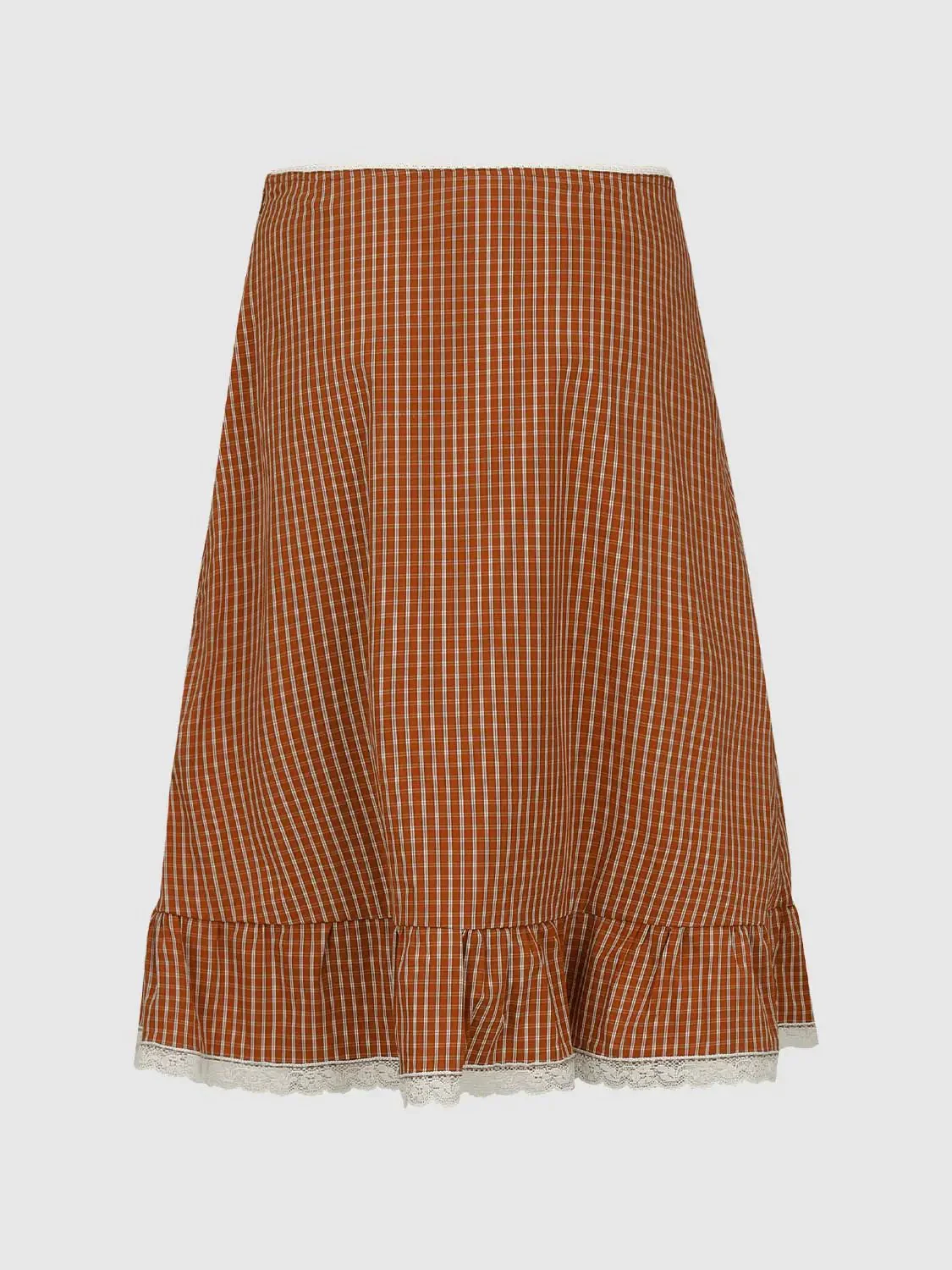20321-cotton-ruffle-hem-check-a-line-midi-skirt-10.webp Cotton Ruffle Hem Check A Line Midi Skirt