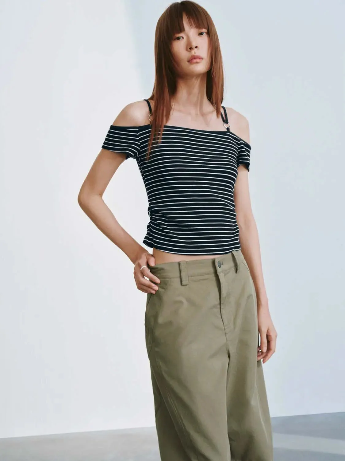 20344-cotton-blend-striped-strappy-boat-neck-t-shirts-2.webp Cotton Blend Striped Strappy Boat Neck T Shirts