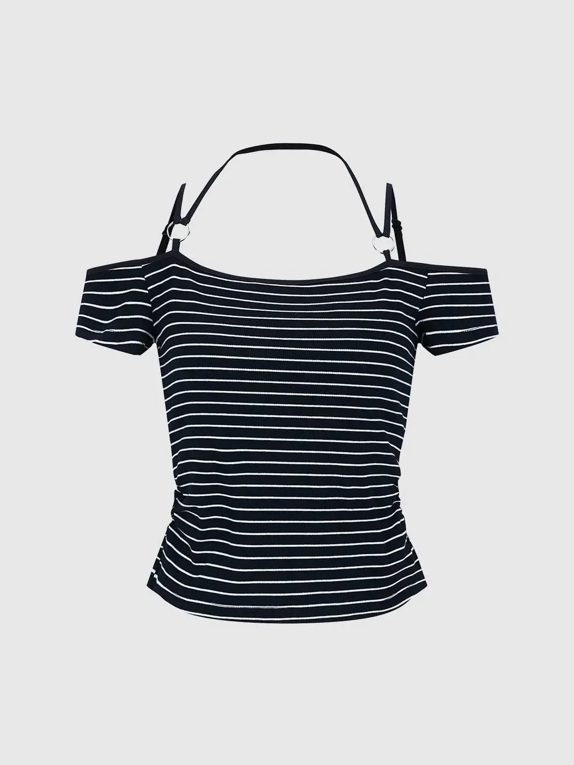20344-cotton-blend-striped-strappy-boat-neck-t-shirts-7.webp Cotton Blend Striped Strappy Boat Neck T Shirts