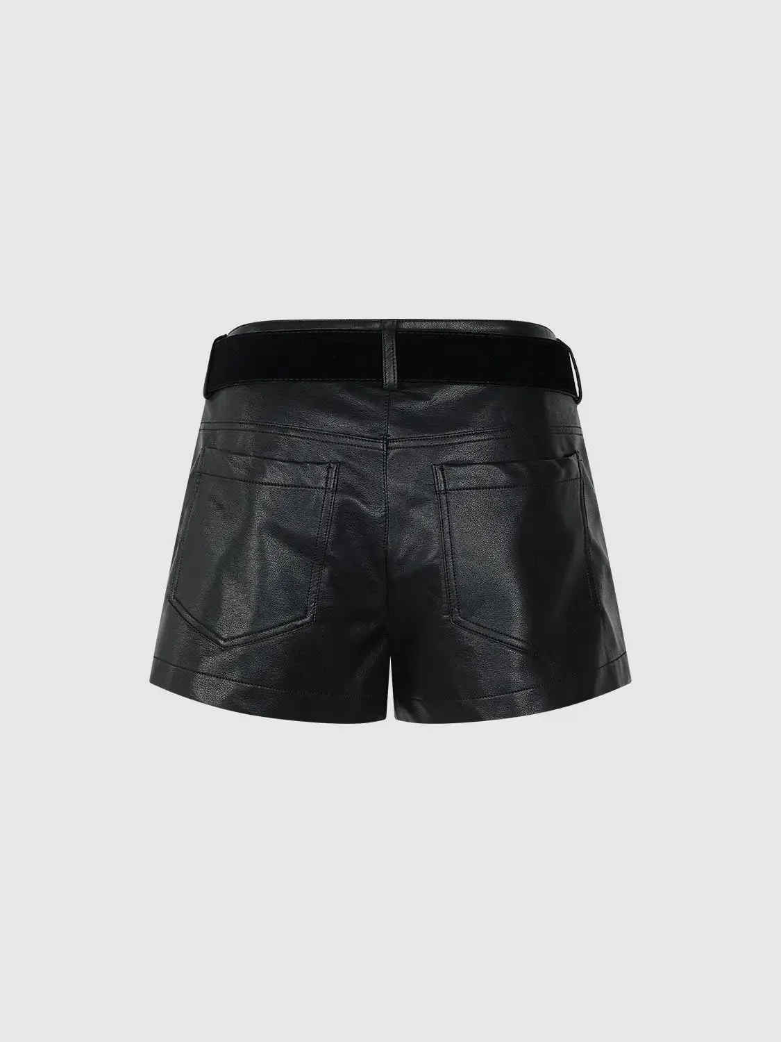 20414-faux-leather-mini-shorts-2.webp Faux Leather Mini Shorts