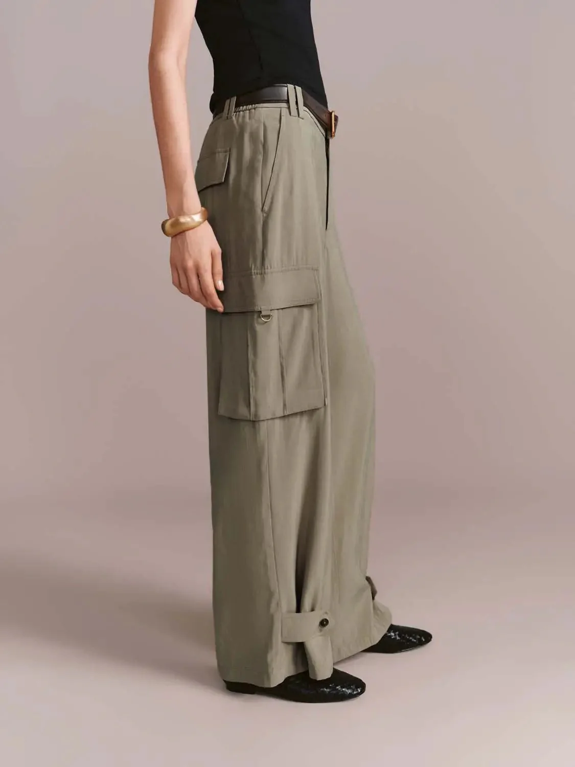 20561-belted-flap-pocket-wide-leg-cargo-pants-3.webp Belted Flap Pocket Wide Leg Cargo Pants