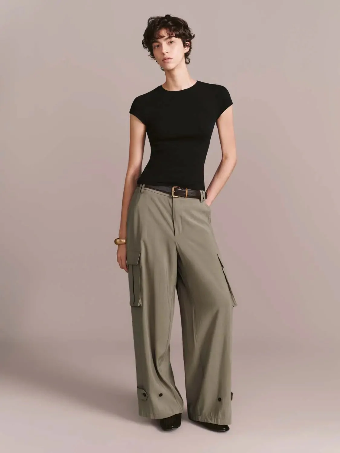 20561-belted-flap-pocket-wide-leg-cargo-pants-4.webp Belted Flap Pocket Wide Leg Cargo Pants