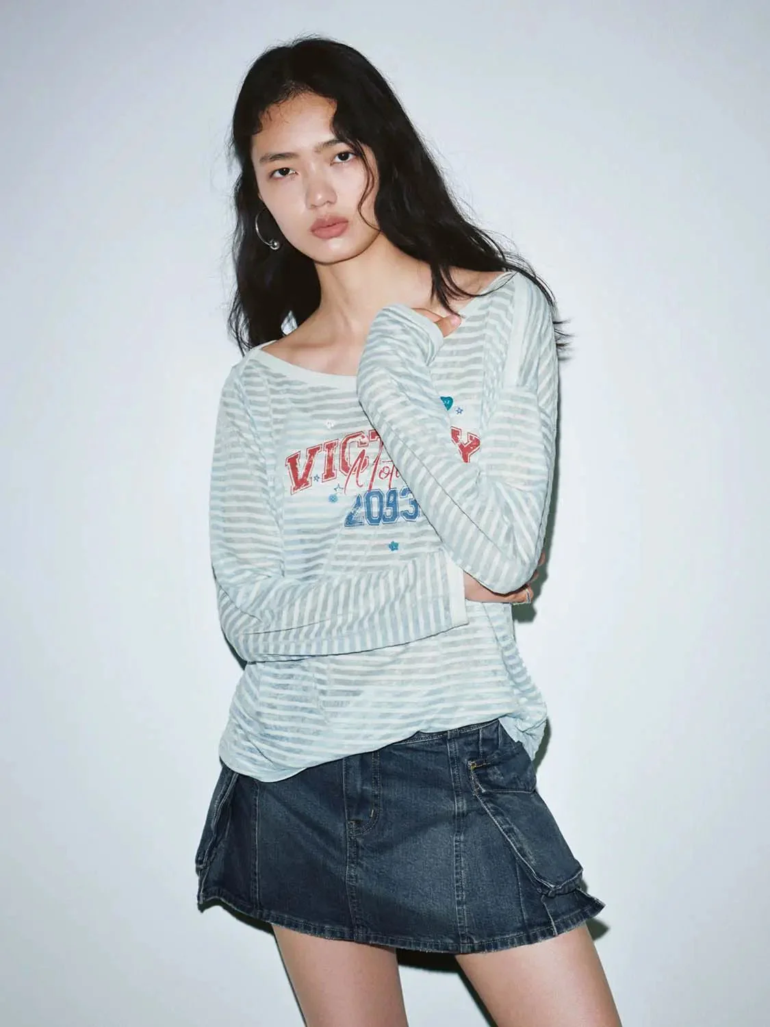 20568-printed-striped-long-sleeve-t-shirt-9.webp Printed Striped Long Sleeve T Shirt