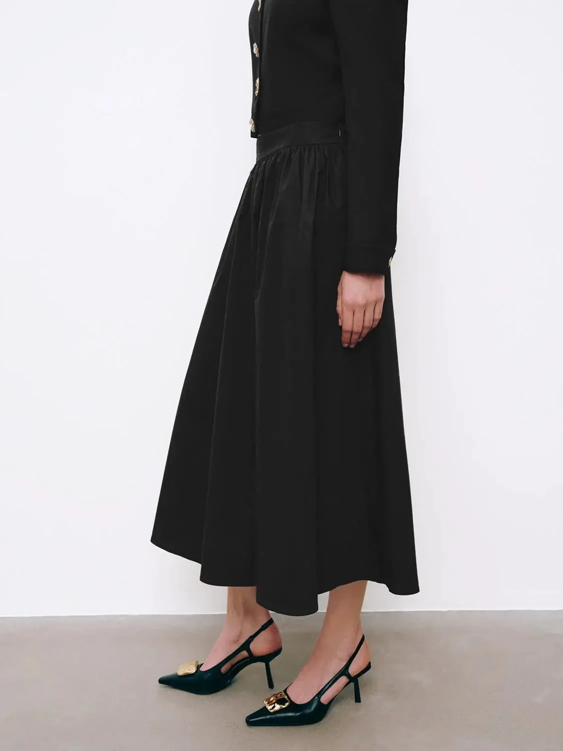 20670-cotton-a-line-button-embellished-midi-skirt-3.webp Cotton A-Line Button Embellished Midi Skirt