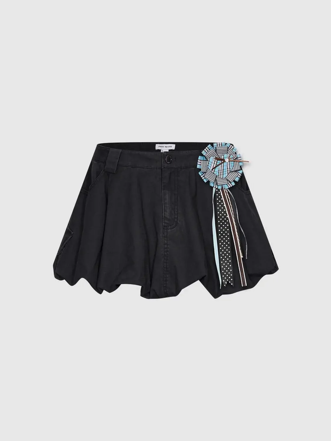 20688-floral-embellished-bubble-mini-skirts-2.webp Floral Embellished Bubble Mini Skirts