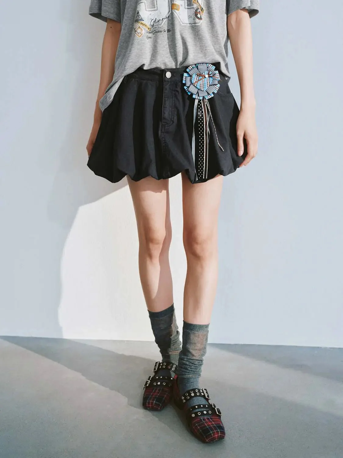 20688-floral-embellished-bubble-mini-skirts-9.webp Floral Embellished Bubble Mini Skirts