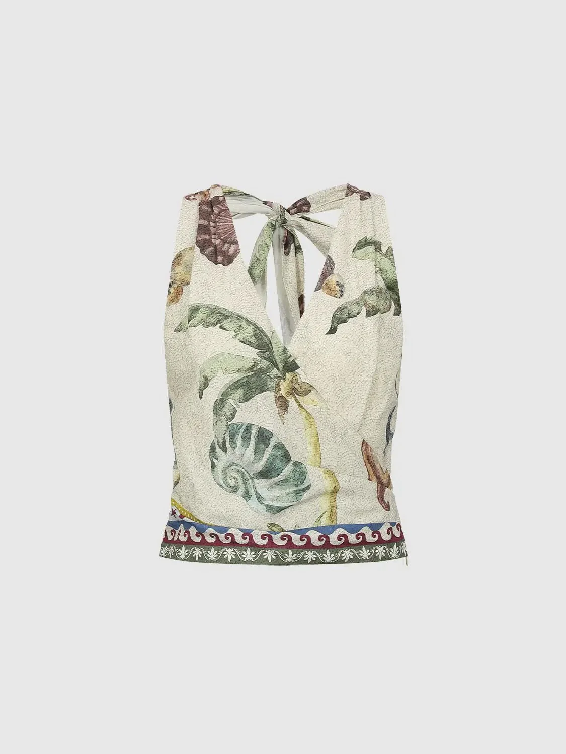 20718-printed-cross-detail-viscose-linen-blend-sleeveless-shirt-7.webp Printed Cross Detail Viscose Linen Blend Sleeveless Shirt