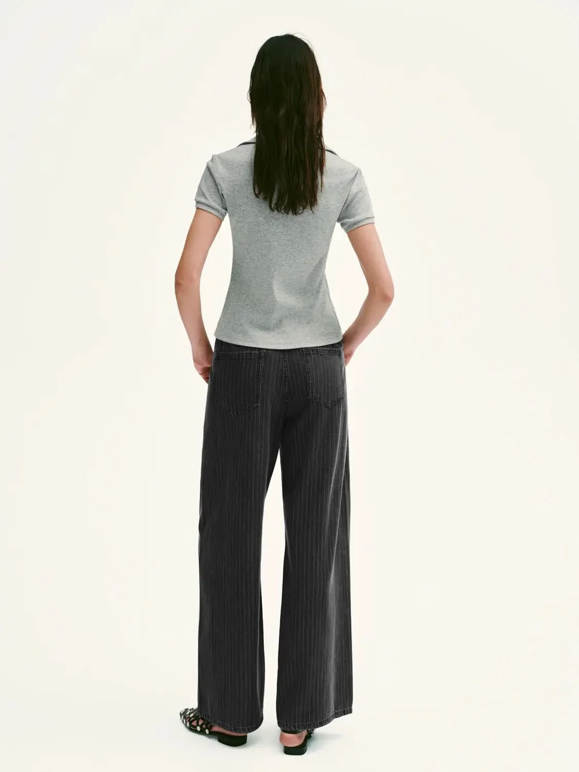 20731-cotton-blend-polo-neck-slim-fit-t-shirts-6.webp Cotton Blend Polo Neck Slim Fit T Shirts