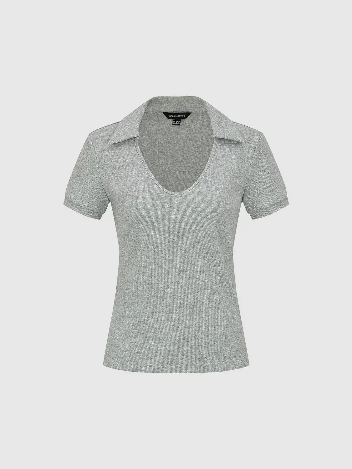 20731-cotton-blend-polo-neck-slim-fit-t-shirts-7.webp Cotton Blend Polo Neck Slim Fit T Shirts