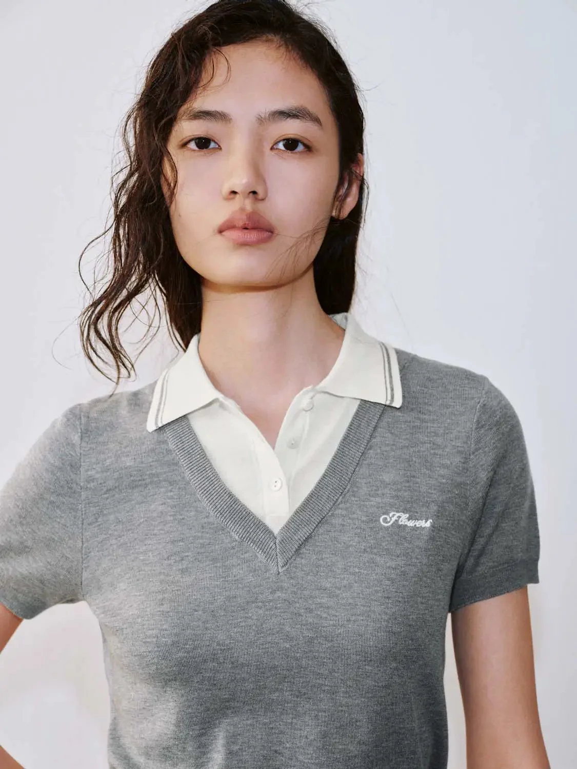 20753-navy-soft-knit-polo-with-striped-collar-polo-shirt-3.webp Navy Soft Knit Polo With Striped Collar Polo Shirt