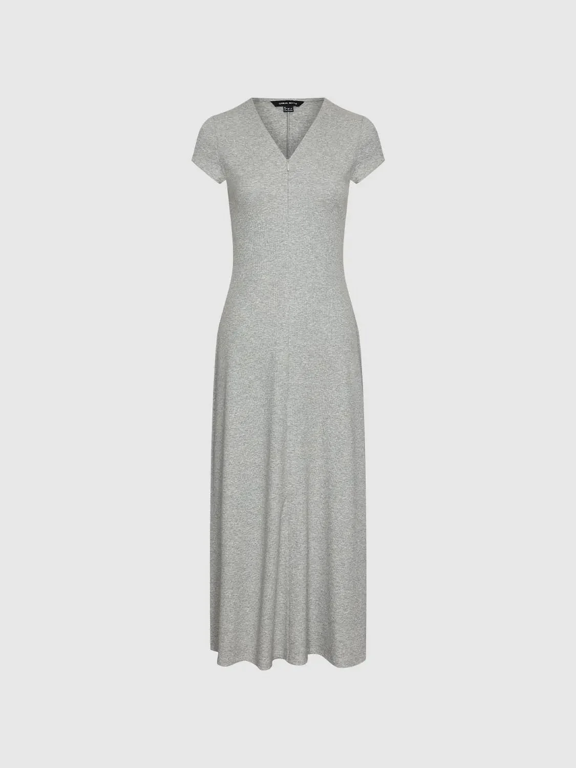 20806-cotton-viscose-blend-v-neck-short-sleeve-midi-dresses-7.webp Cotton Viscose Blend V Neck Short Sleeve Midi Dresses