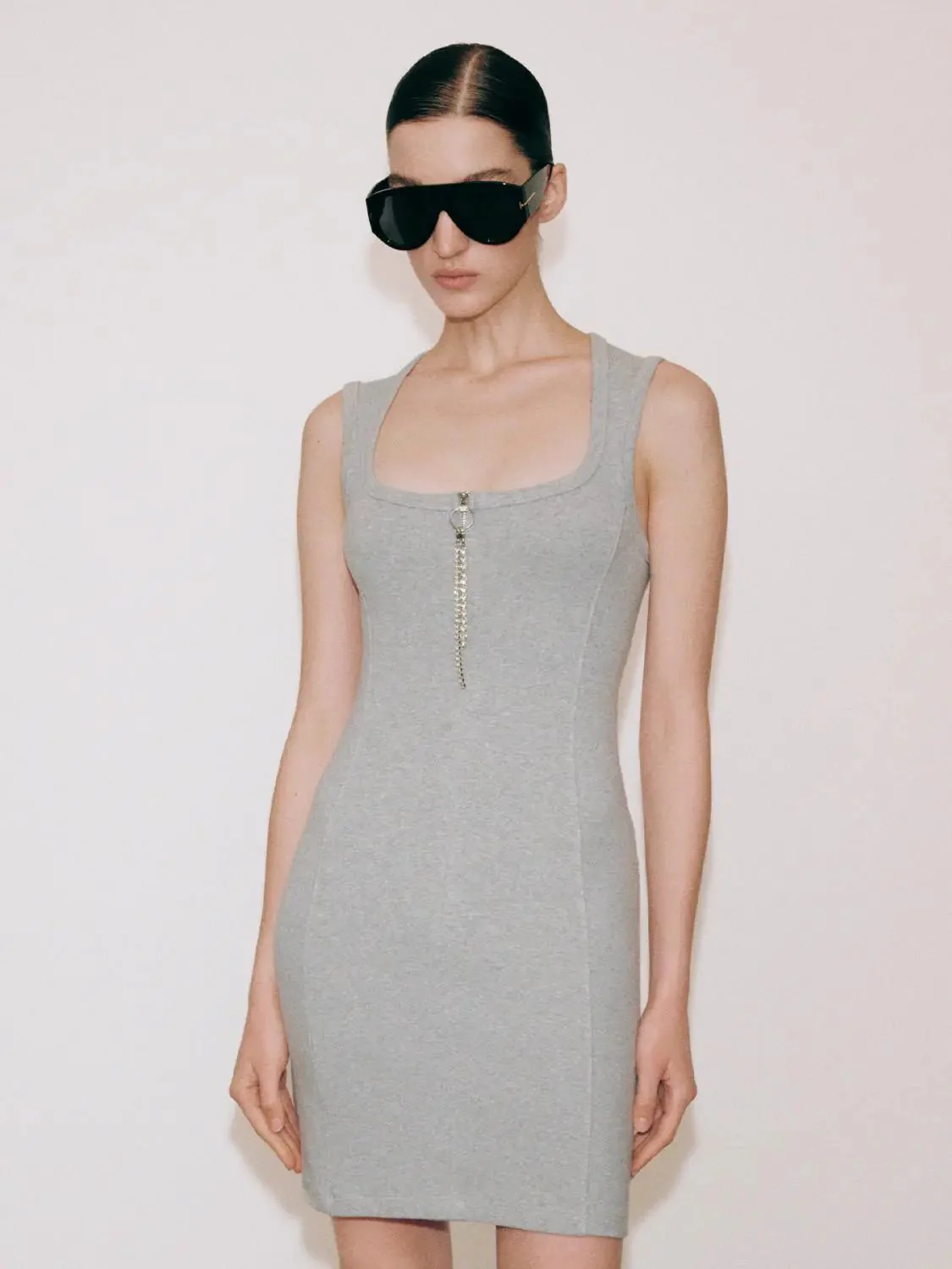 20871-cotton-blend-stretch-square-neck-zip-detail-midi-dresses-1.webp Cotton Blend Stretch Square Neck Zip Detail Midi Dresses